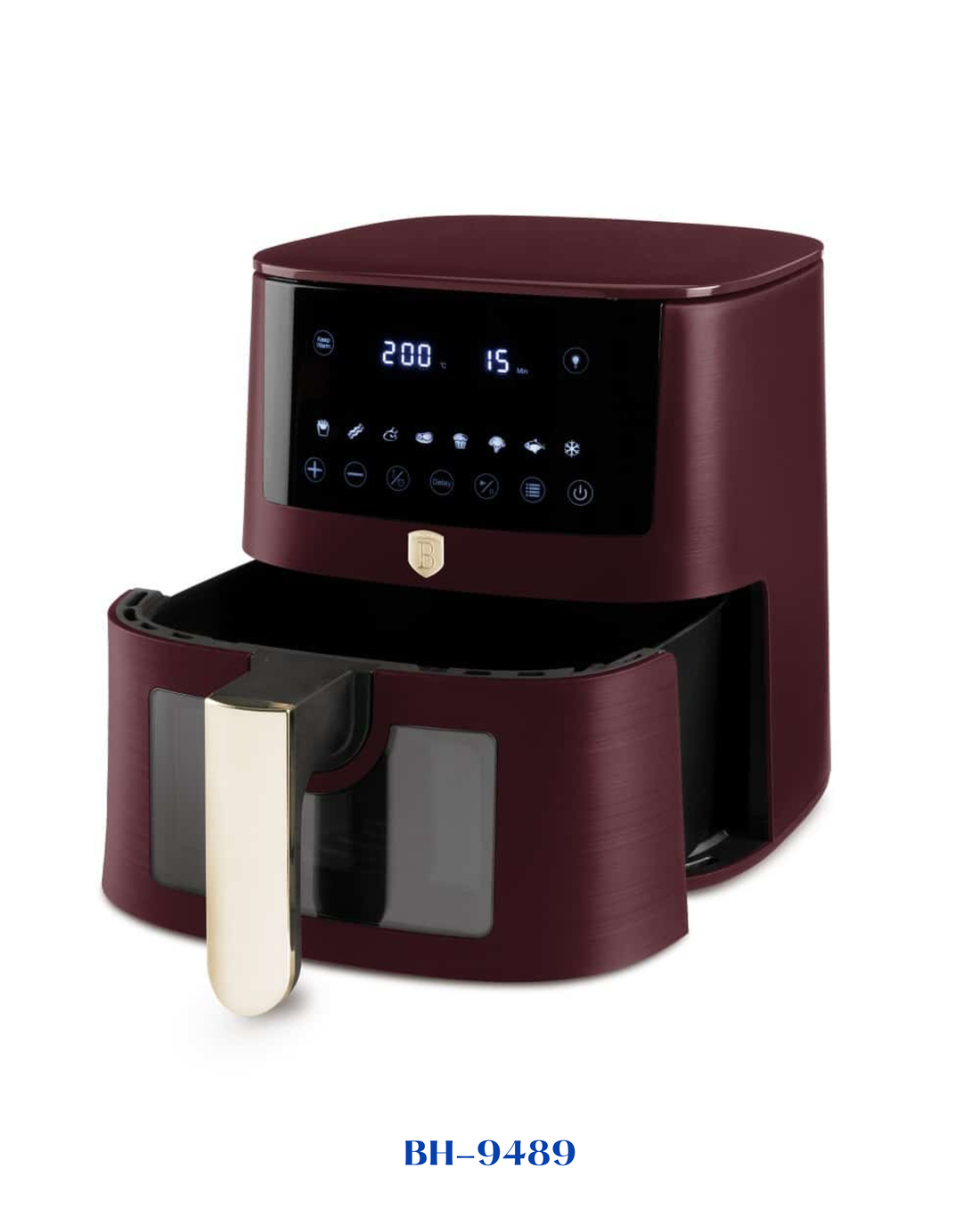 BERLINGER HAUS AIR FRYER 5 L VISIBLE WINDOW