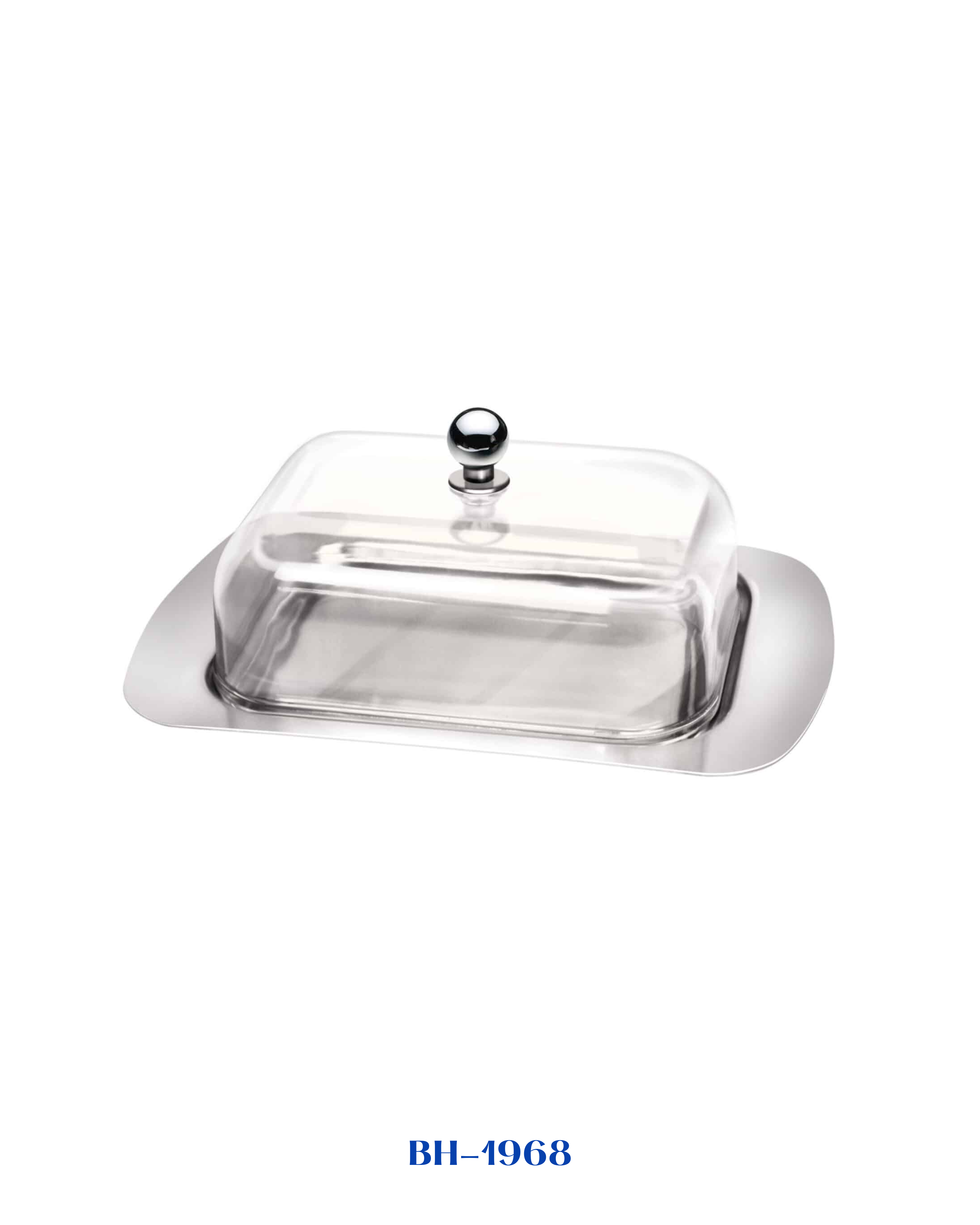 BERLINGER HAUS BUTTER DISH WITH ACRYLIC LID