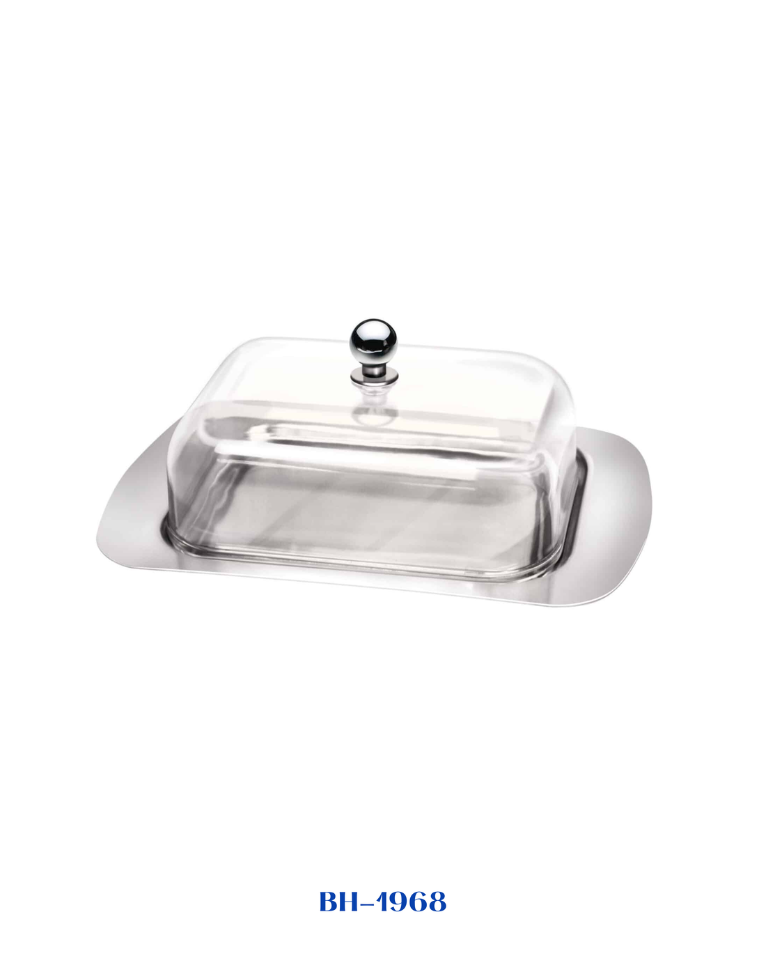 BERLINGER HAUS BUTTER DISH WITH ACRYLIC LID