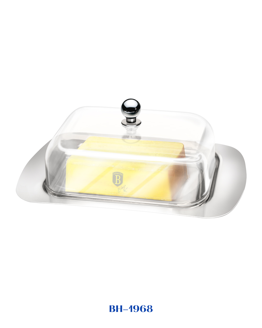 BERLINGER HAUS BUTTER DISH WITH ACRYLIC LID