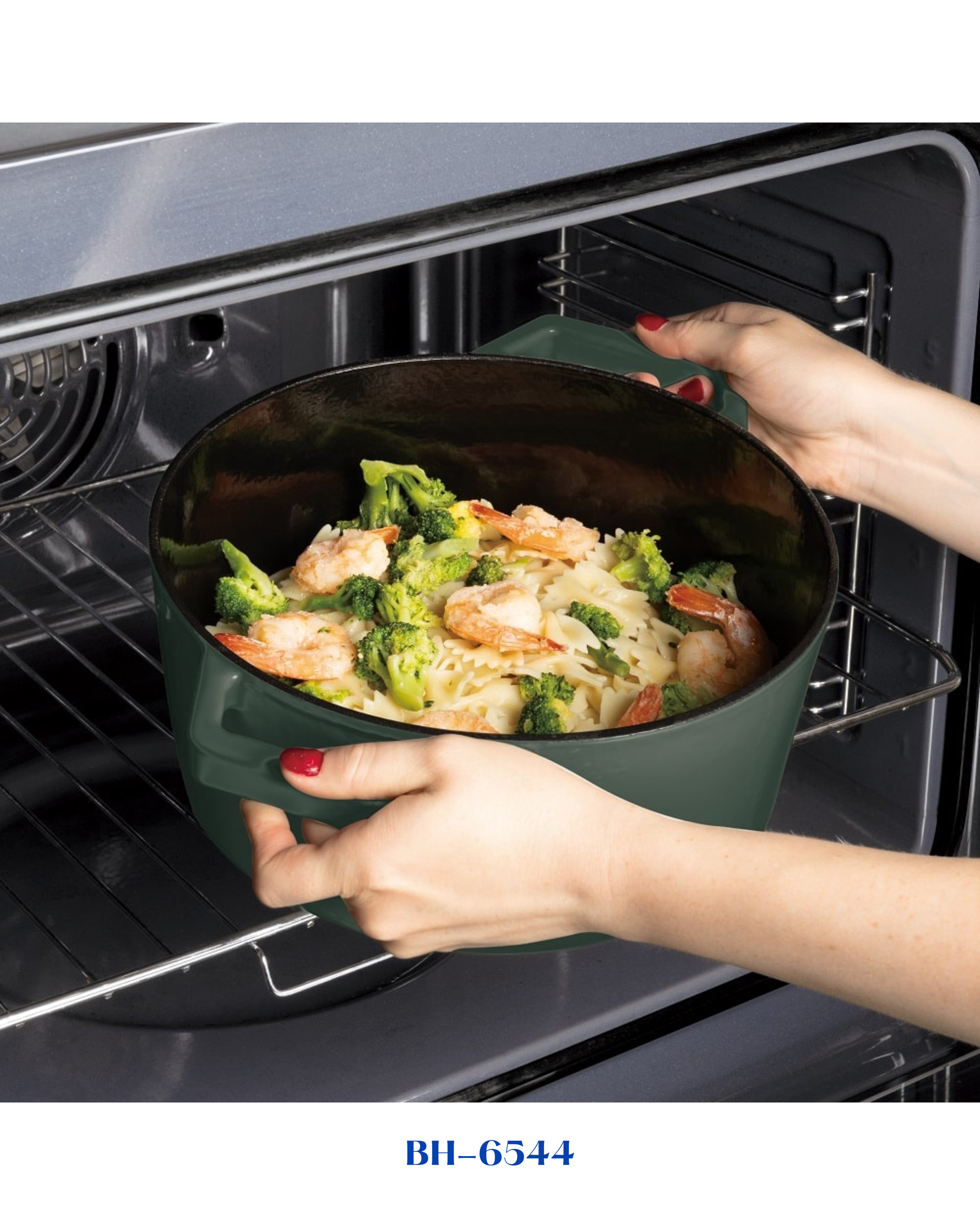 BERLINGER HAUS CASSEROLE CAST IRON 24CM