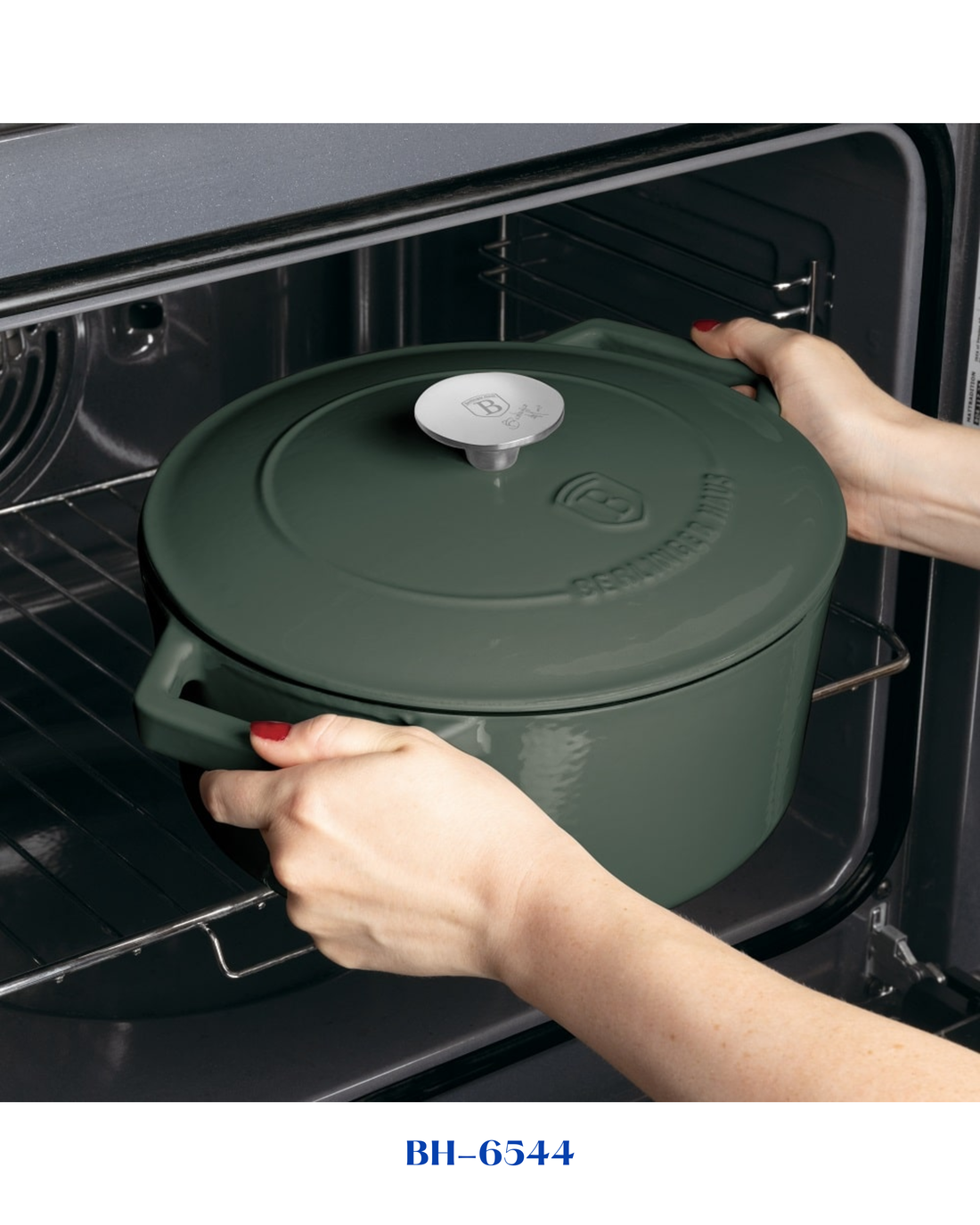 BERLINGER HAUS CASSEROLE CAST IRON 24CM