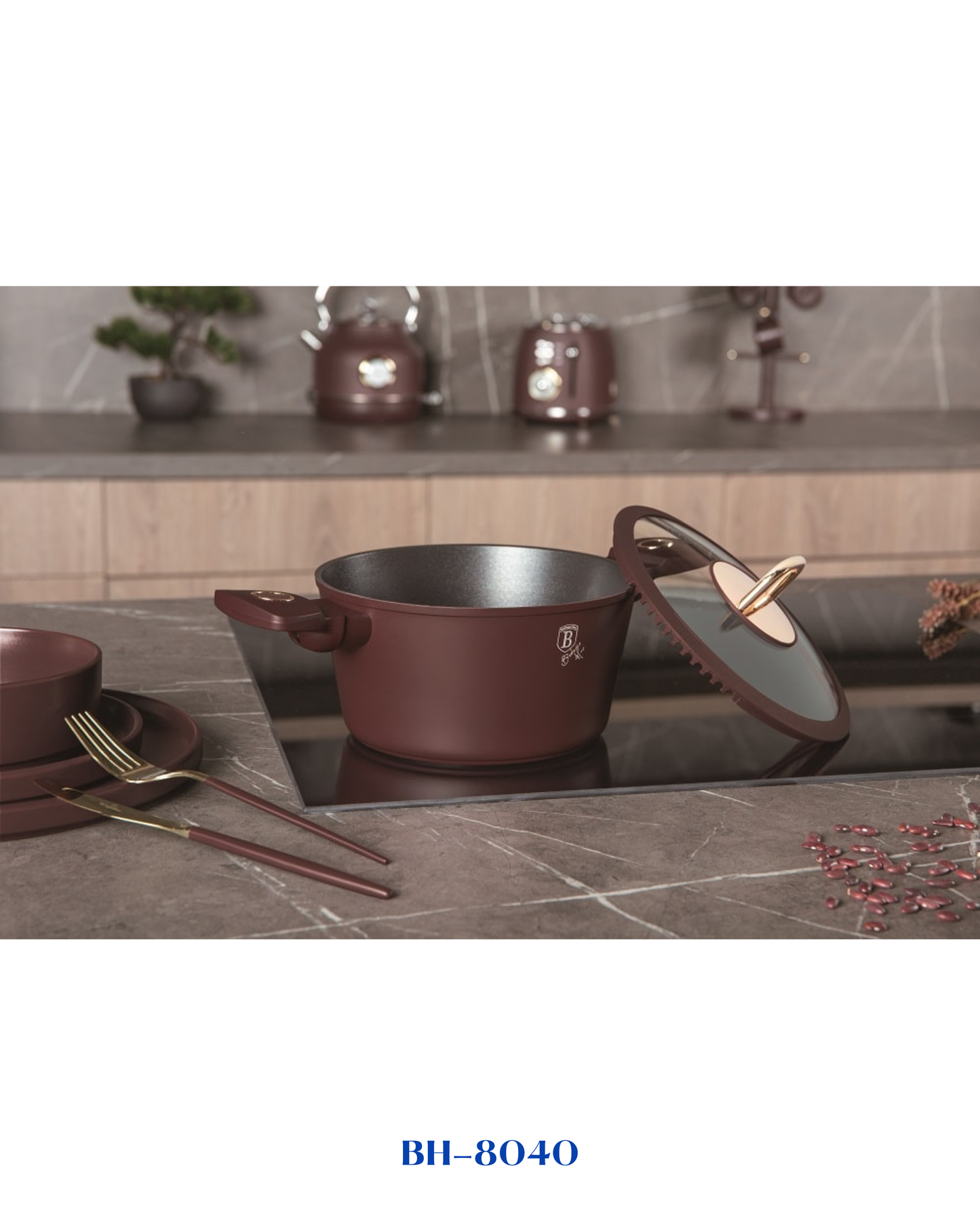 BERLINGER HAUS CASSEROLE WITH LID 20CM