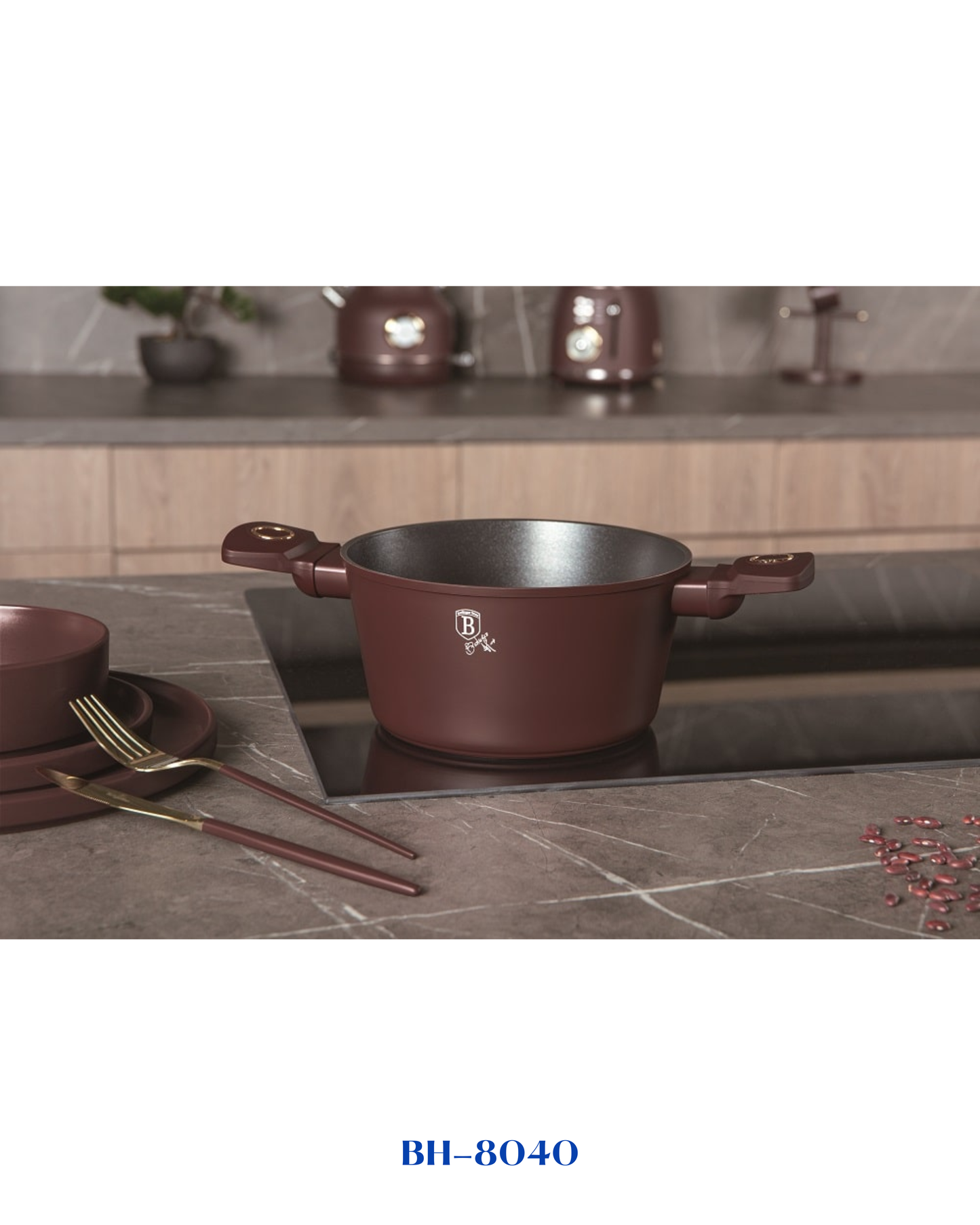 BERLINGER HAUS CASSEROLE WITH LID 20CM