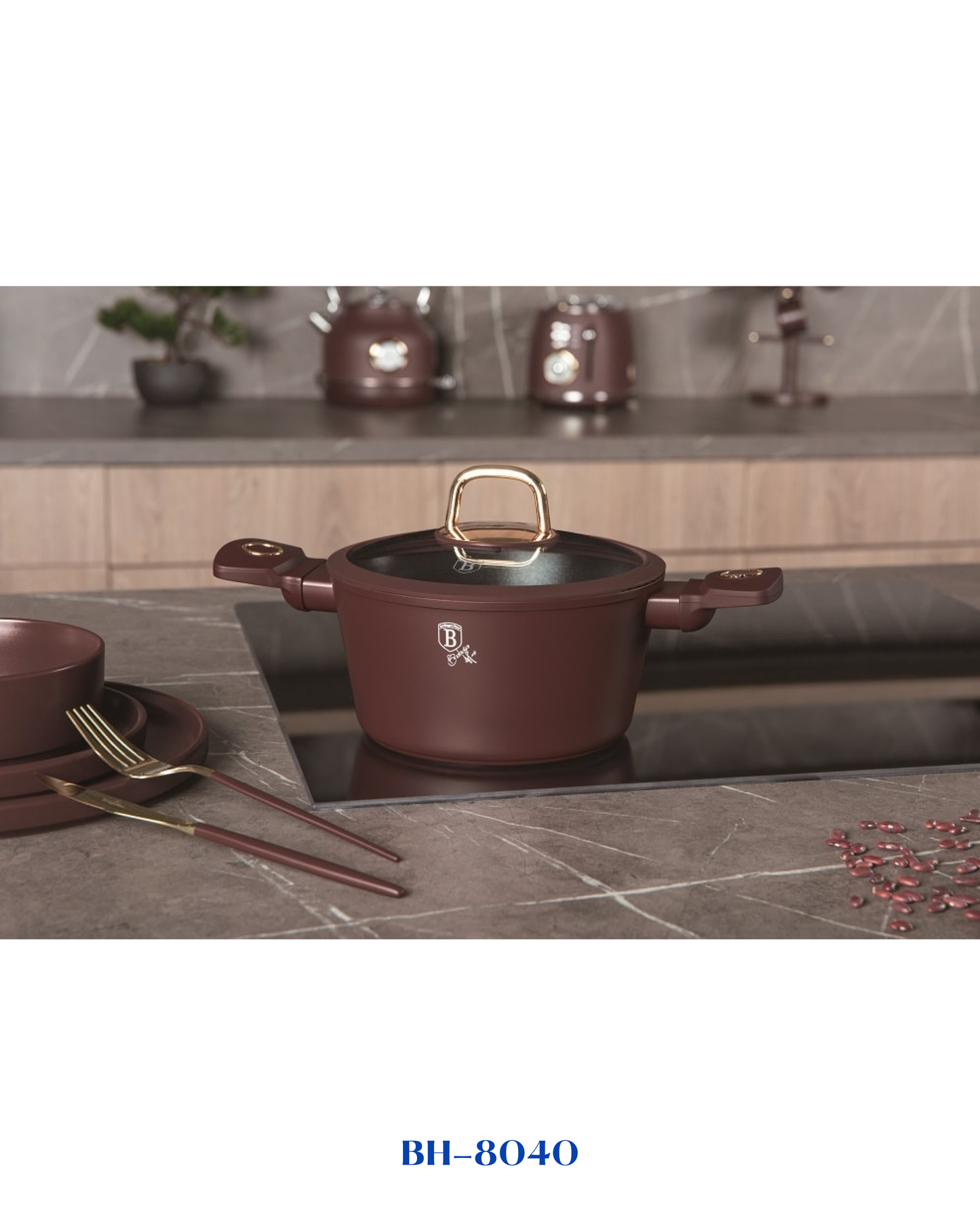BERLINGER HAUS CASSEROLE WITH LID 20CM