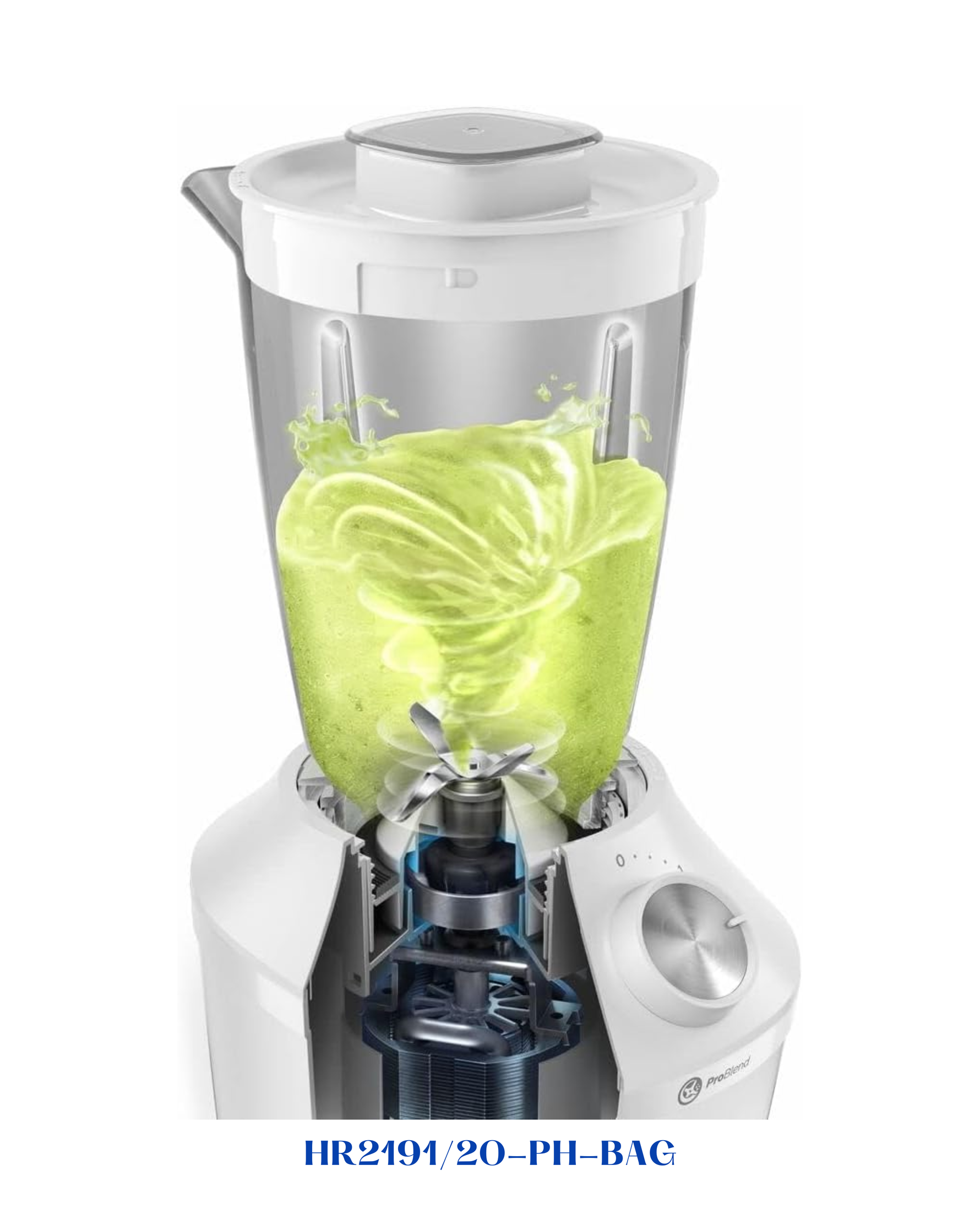 PHILIPS  BLENDER BLASTIC 2L-600W