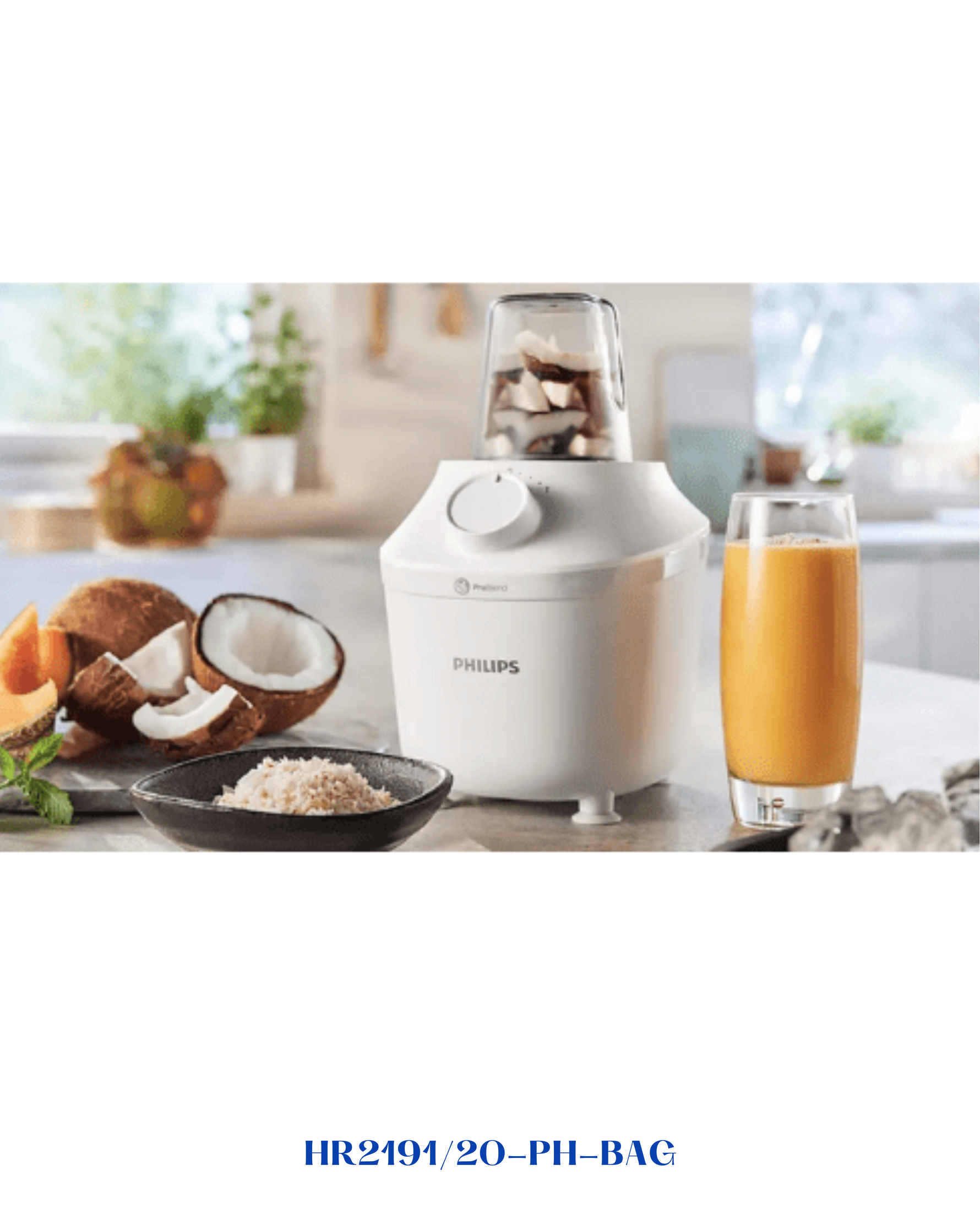 PHILIPS  BLENDER BLASTIC 2L-600W