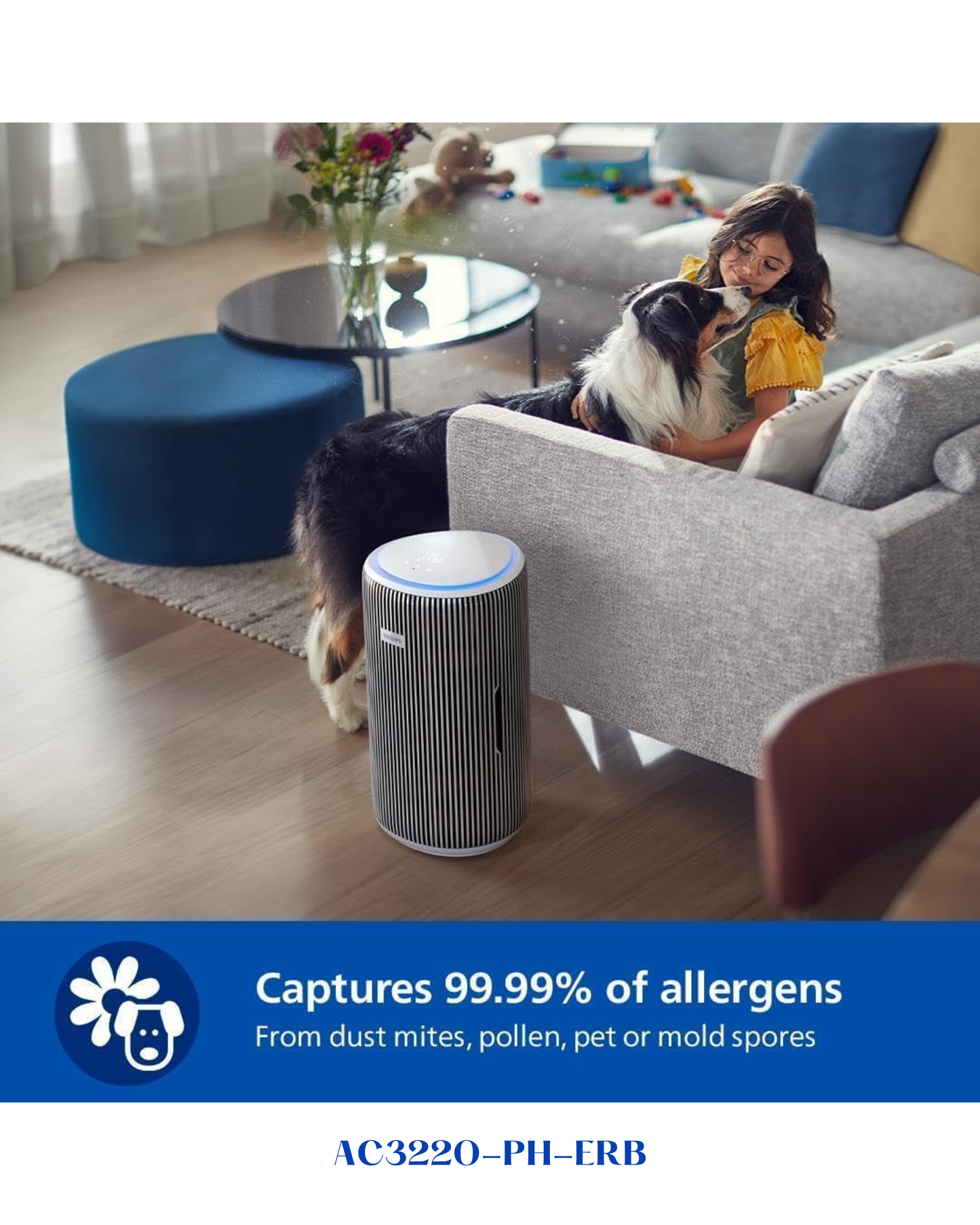 PHILIPS PUREPROTECT 3200 SERIES SMART AIR PURIFIER