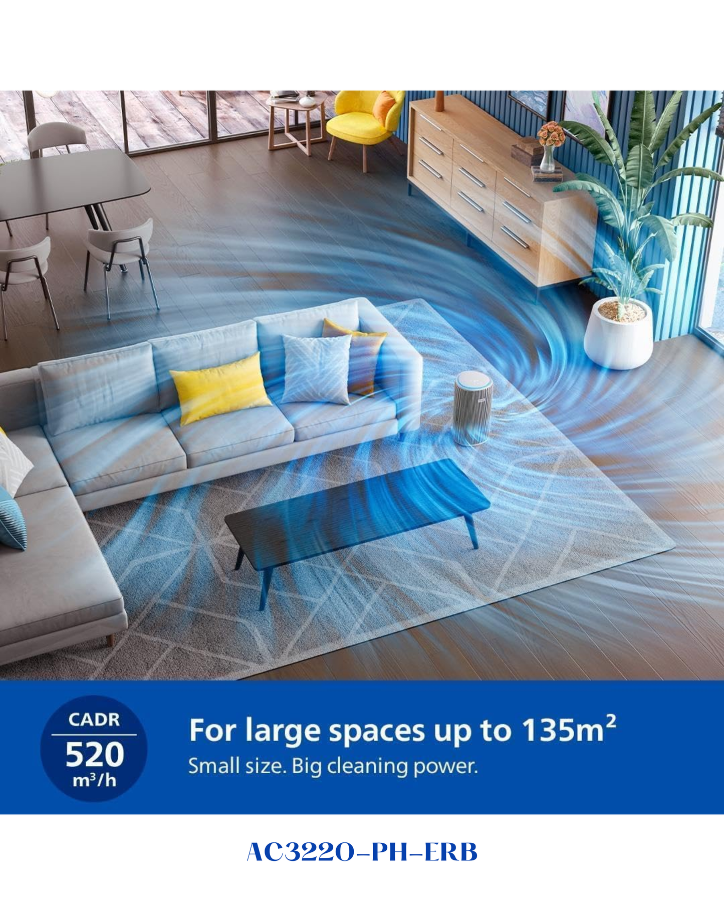 PHILIPS PUREPROTECT 3200 SERIES SMART AIR PURIFIER