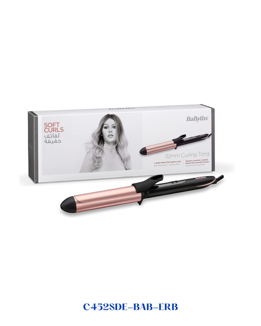 BABYLISS ROSE QUARTZ 32 MM CURLING IRON