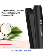 REVLON SMOOTHSTAY COCONUT OIL-INFUSED HAIR STRAIGHTENER