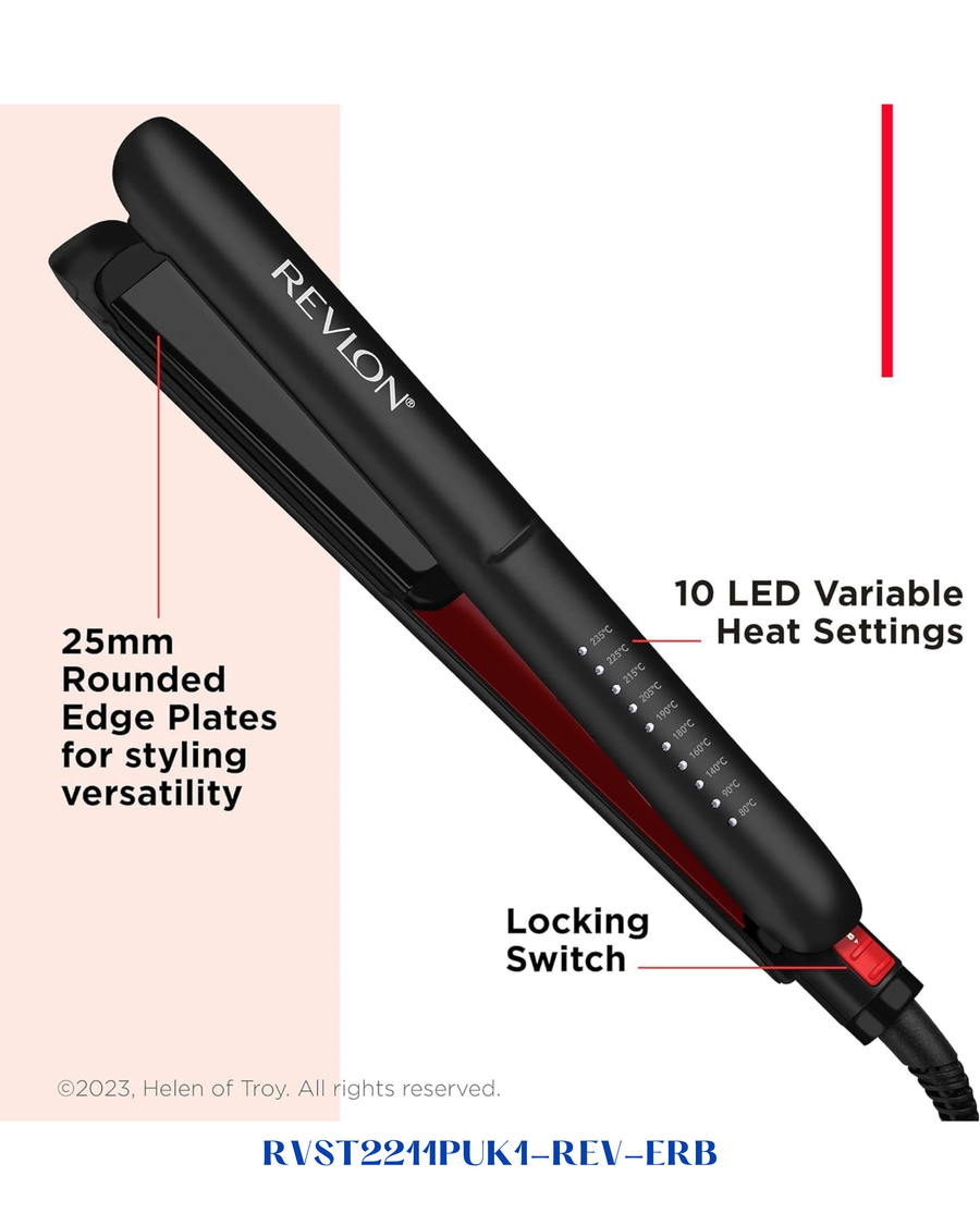 REVLON SMOOTHSTAY COCONUT OIL-INFUSED HAIR STRAIGHTENER