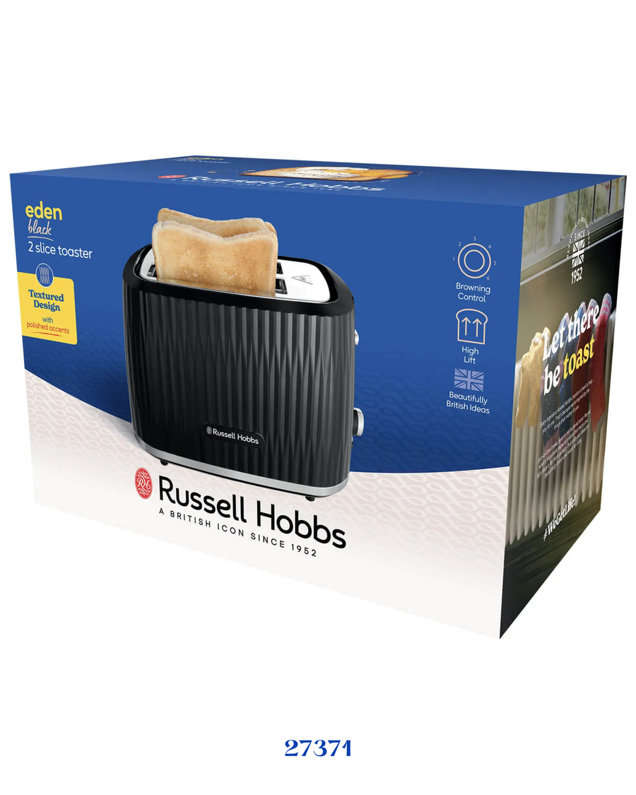 RUSSELL HOBBS EDEN 2 SLICE TOASTER 800W