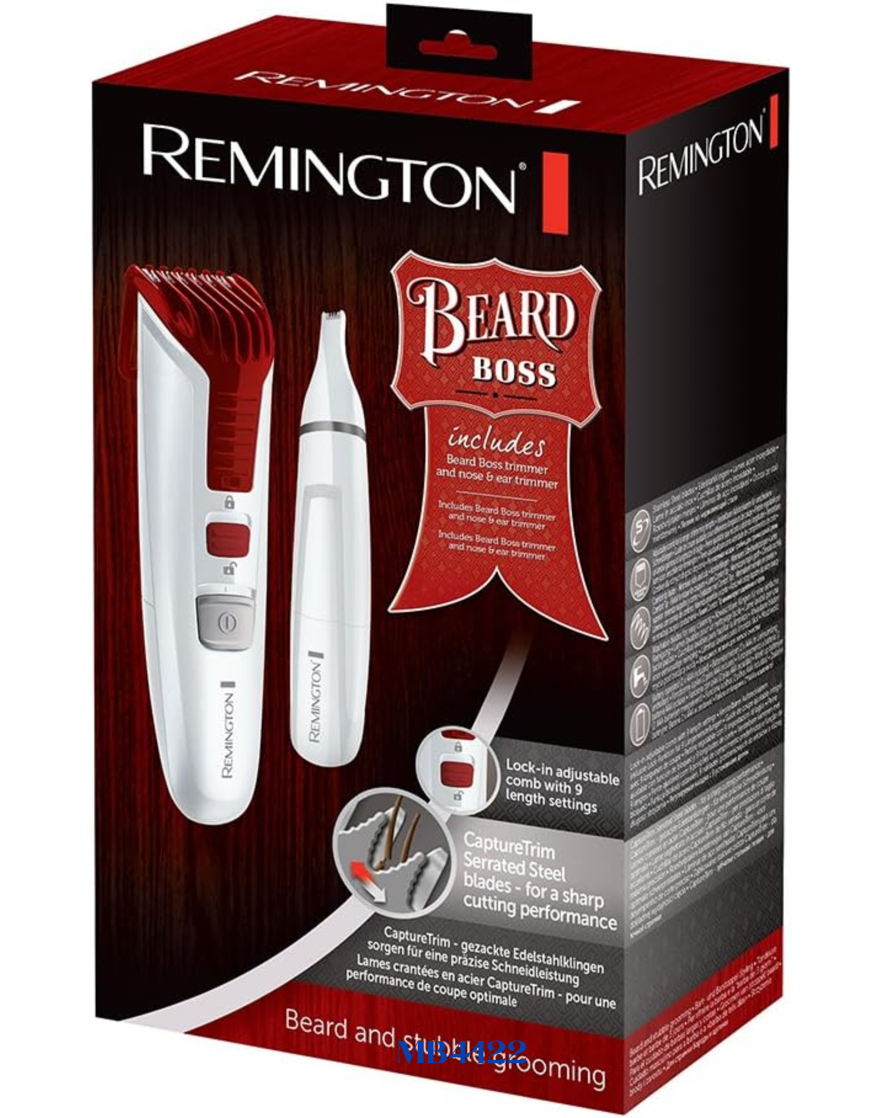 REMINGTON BEARD BOSS BEARD AND NOSE TRIMMER GIFT SET​