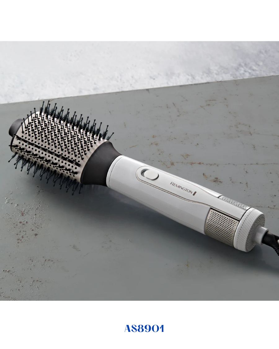 REMINGTON HYDRA LUXE HOT AIR HAIR BRUSH 1200W