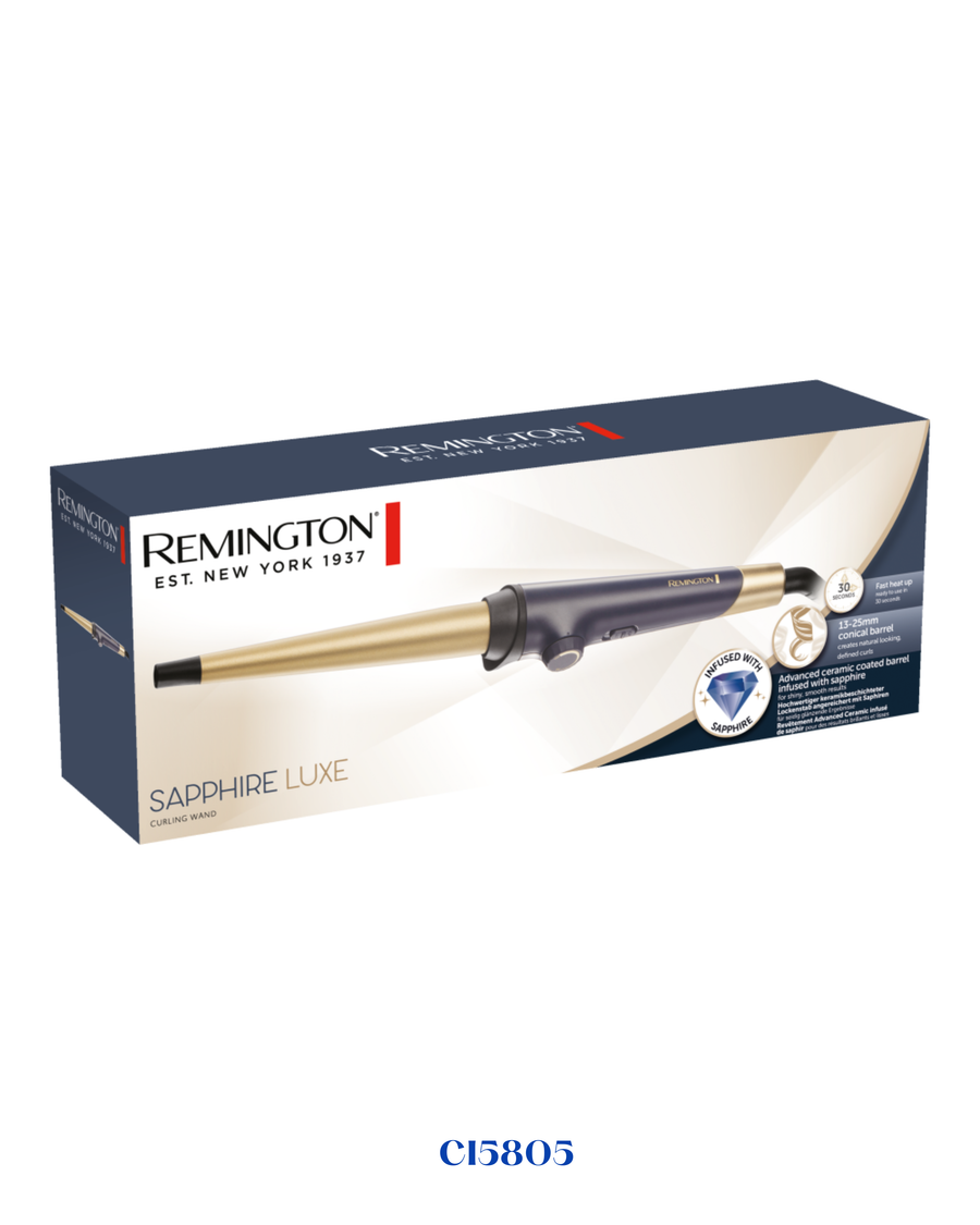 REMINGTON SAPPHIRE LUXE CURLING WAND