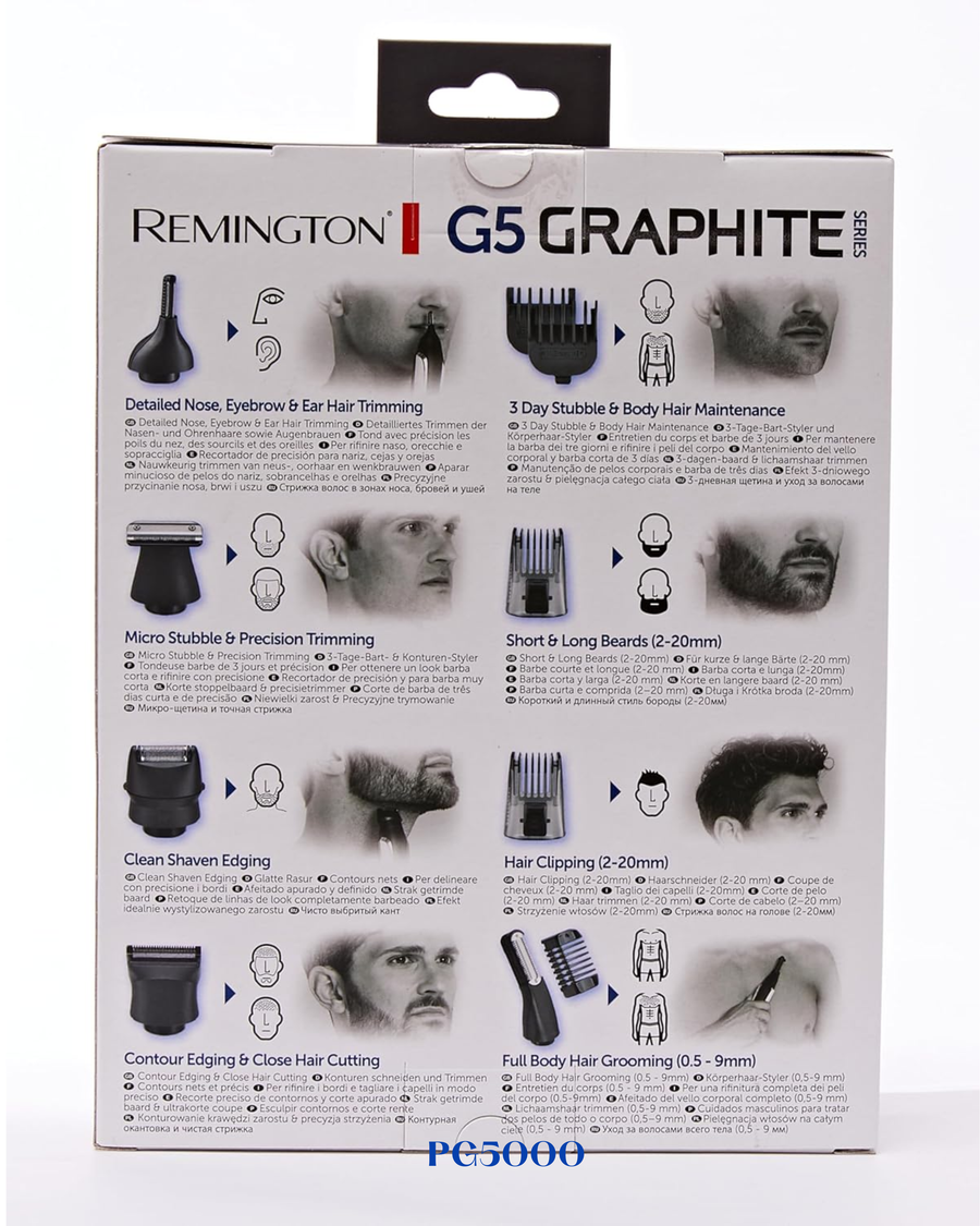 REMINGTON G5 GRAPHITE SERIES MULTI GROOMING KIT​
