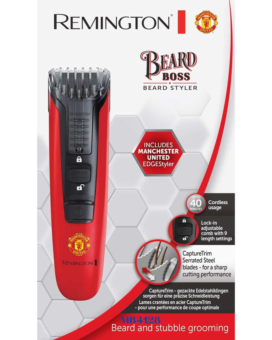 REMINGTON BEARD BOSS BEARD TRIMMER MANCHESTER UNITED EDITION​
