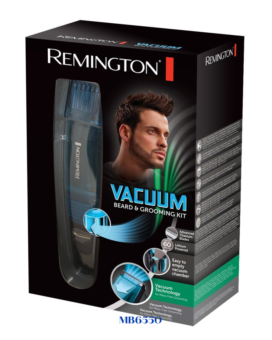 REMINGTON VACUUM BEARD & GROOMING KIT