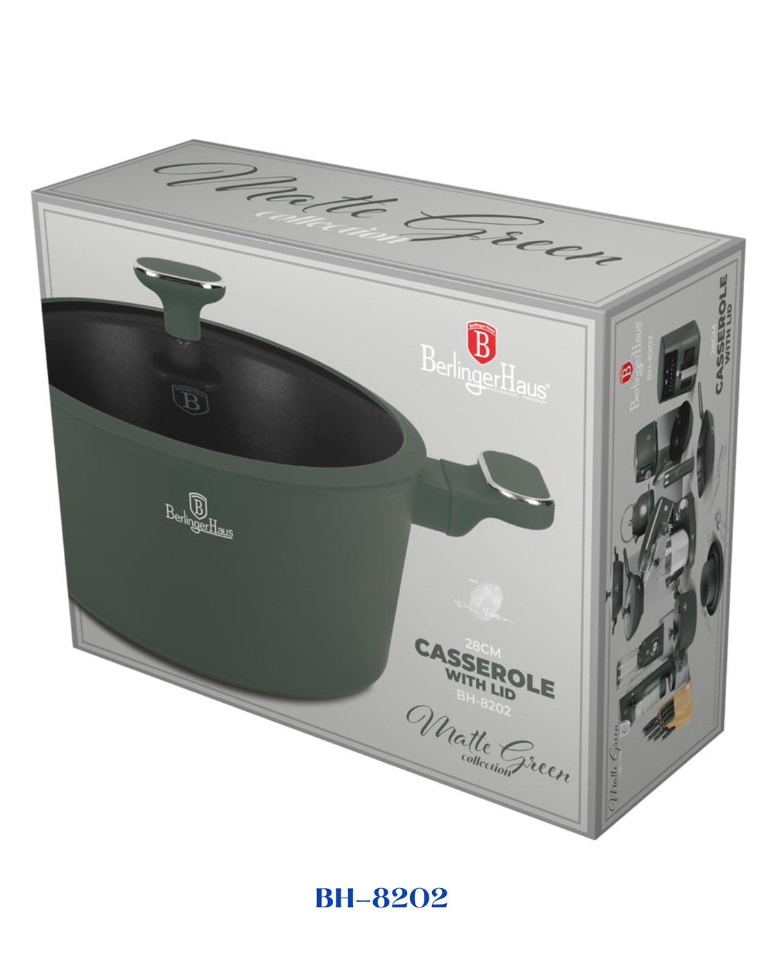 BERLINGER HAUS CASSEROLE WITH LID 28CM