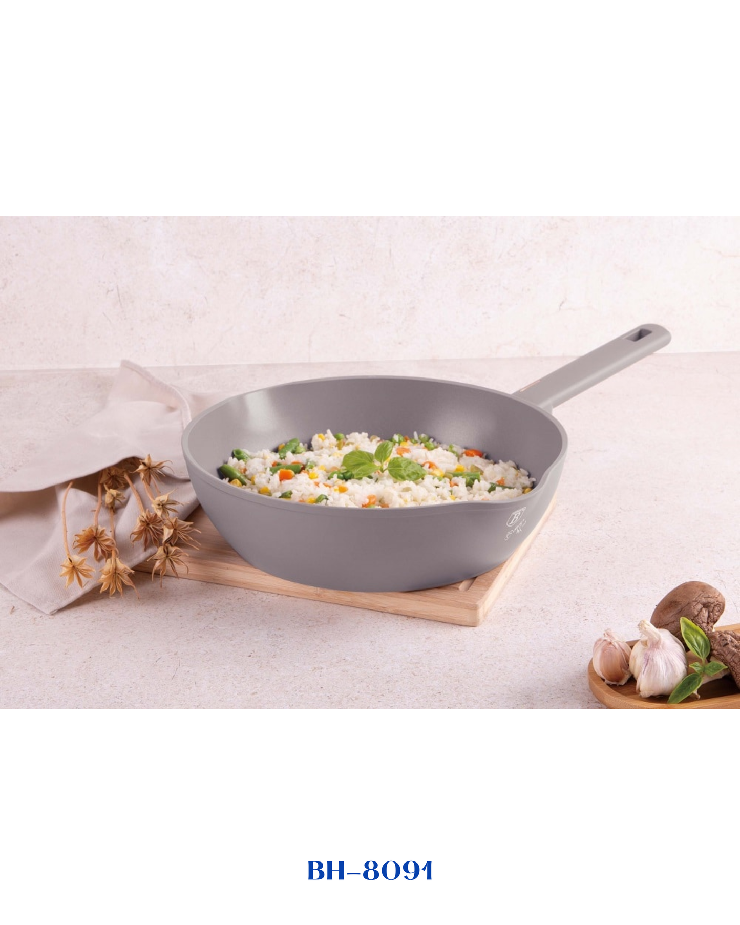 BERLINGER HAUS DEEP FRYPAN WITH 2 MOUTH 28 CM
