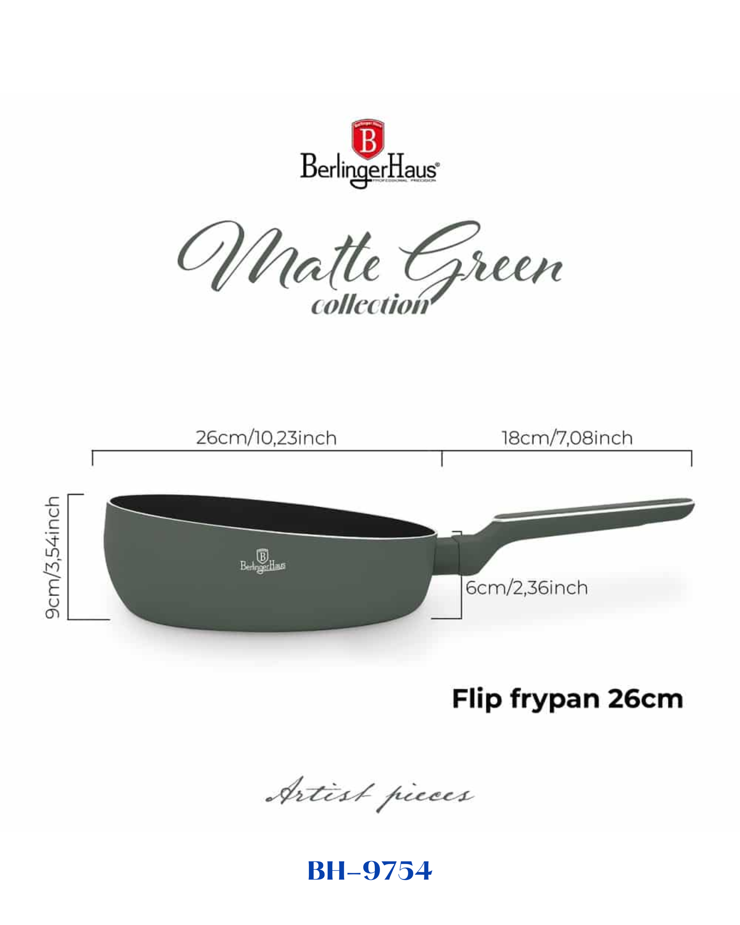 BERLINGER HAUS FLIP FRYPAN 26 CM