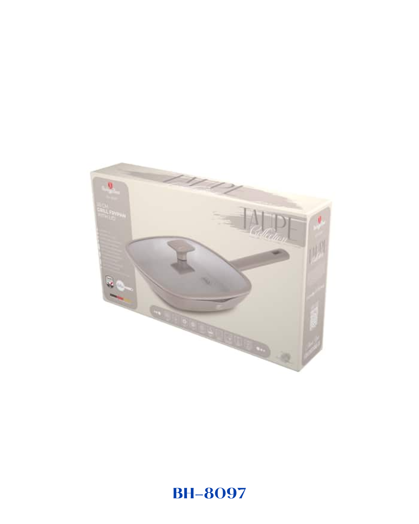 BERLINGER HAUS GRILL PAN WITH LID 28 CM