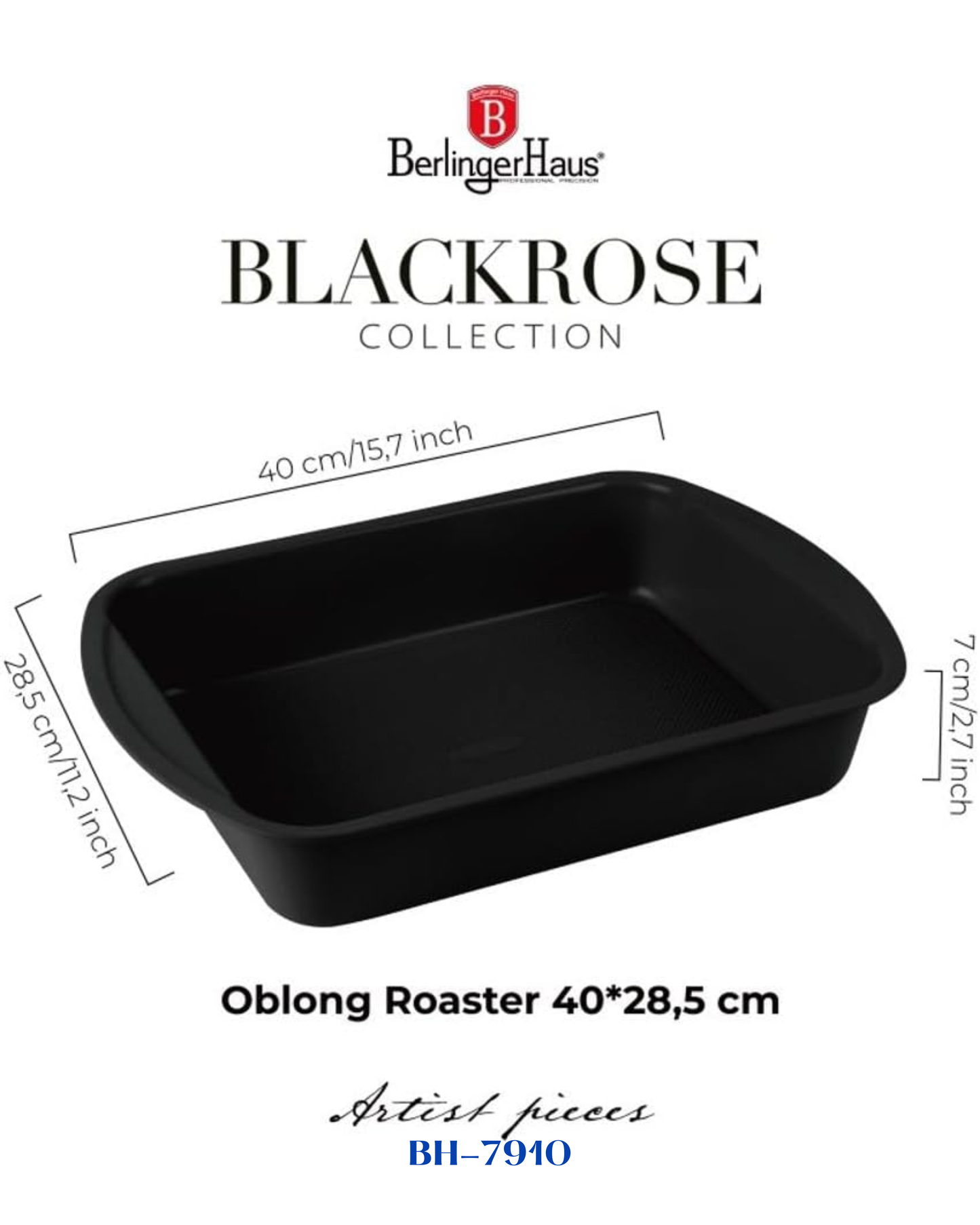BERLINGER HAUS OBLONG ROASTER 40*28,5 CM
