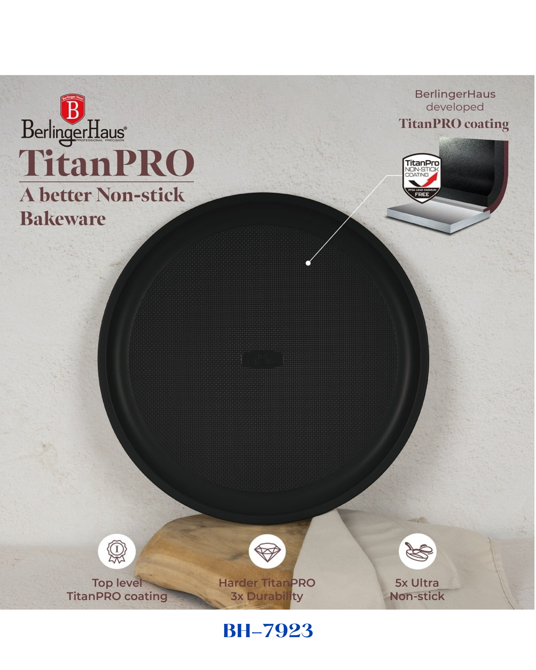 BERLINGER HAUS PIZZA PAN 36 CM