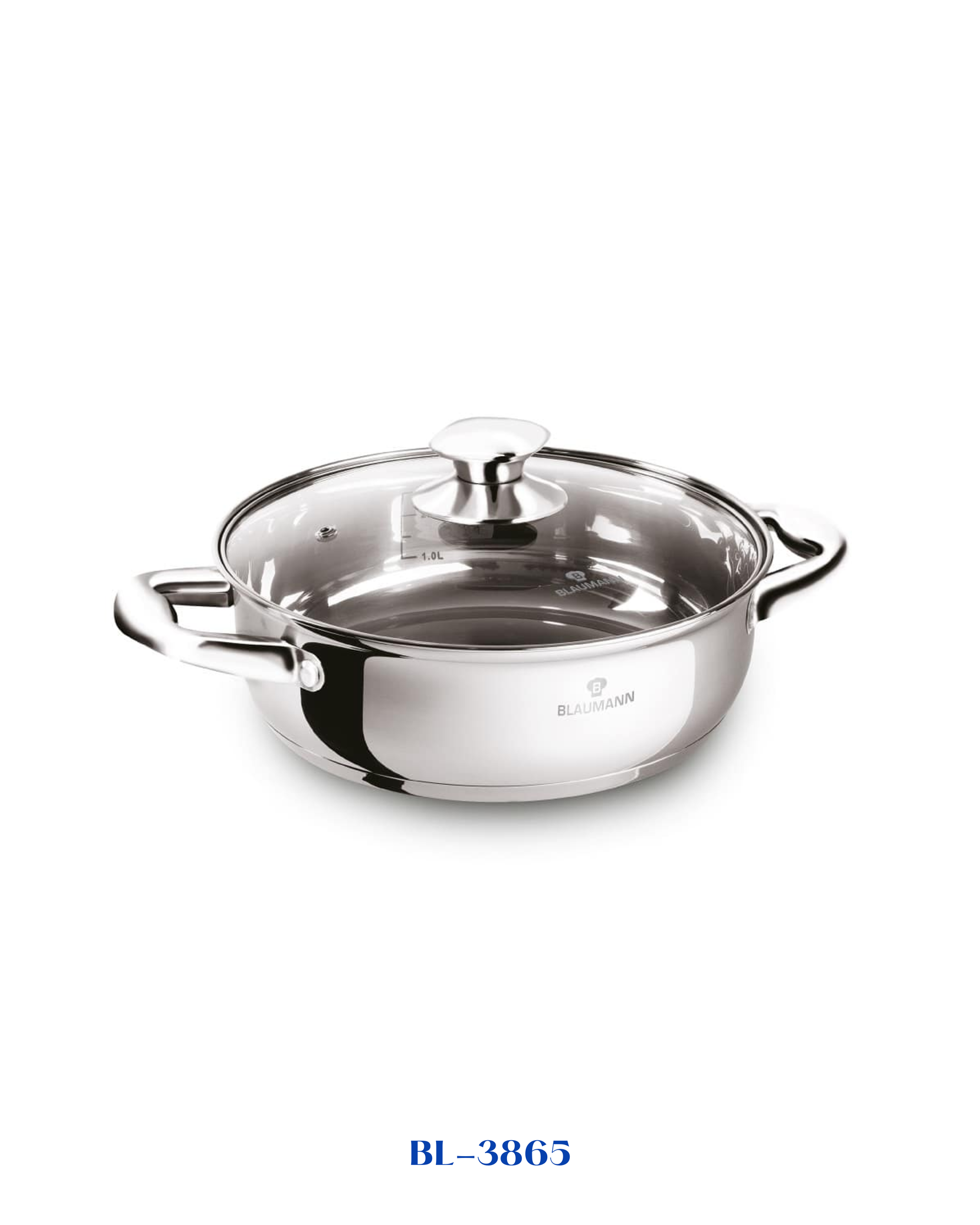 BERLINGER HAUS SHALLOW POT WITH LID 22CM