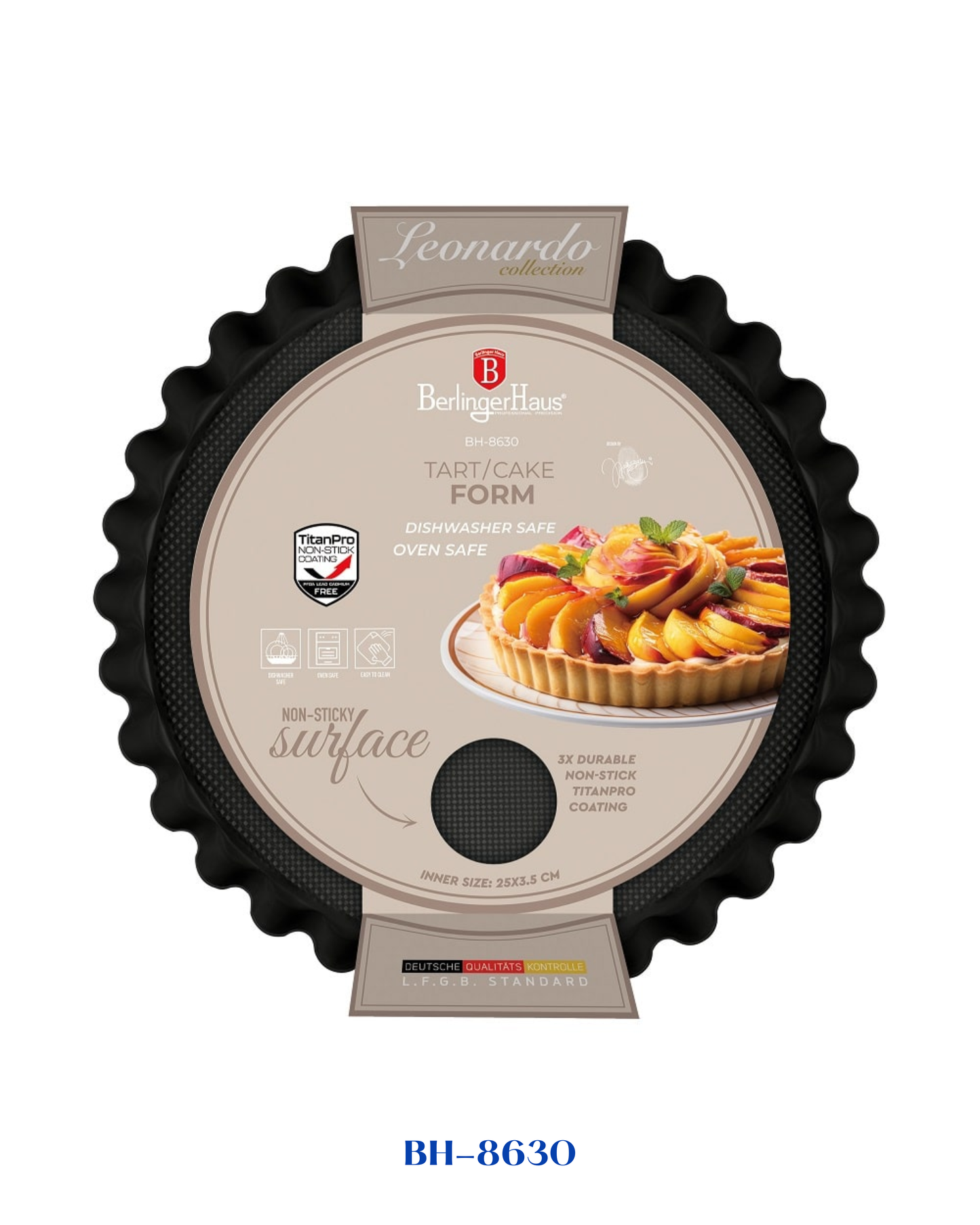 BERLINGER HAUS TART/CAKE FORM 28*3,5 CM