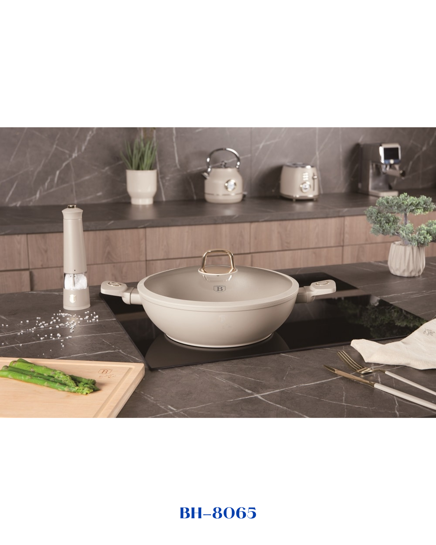 BERLINGER HAUS WOK WITH LID 30 CM