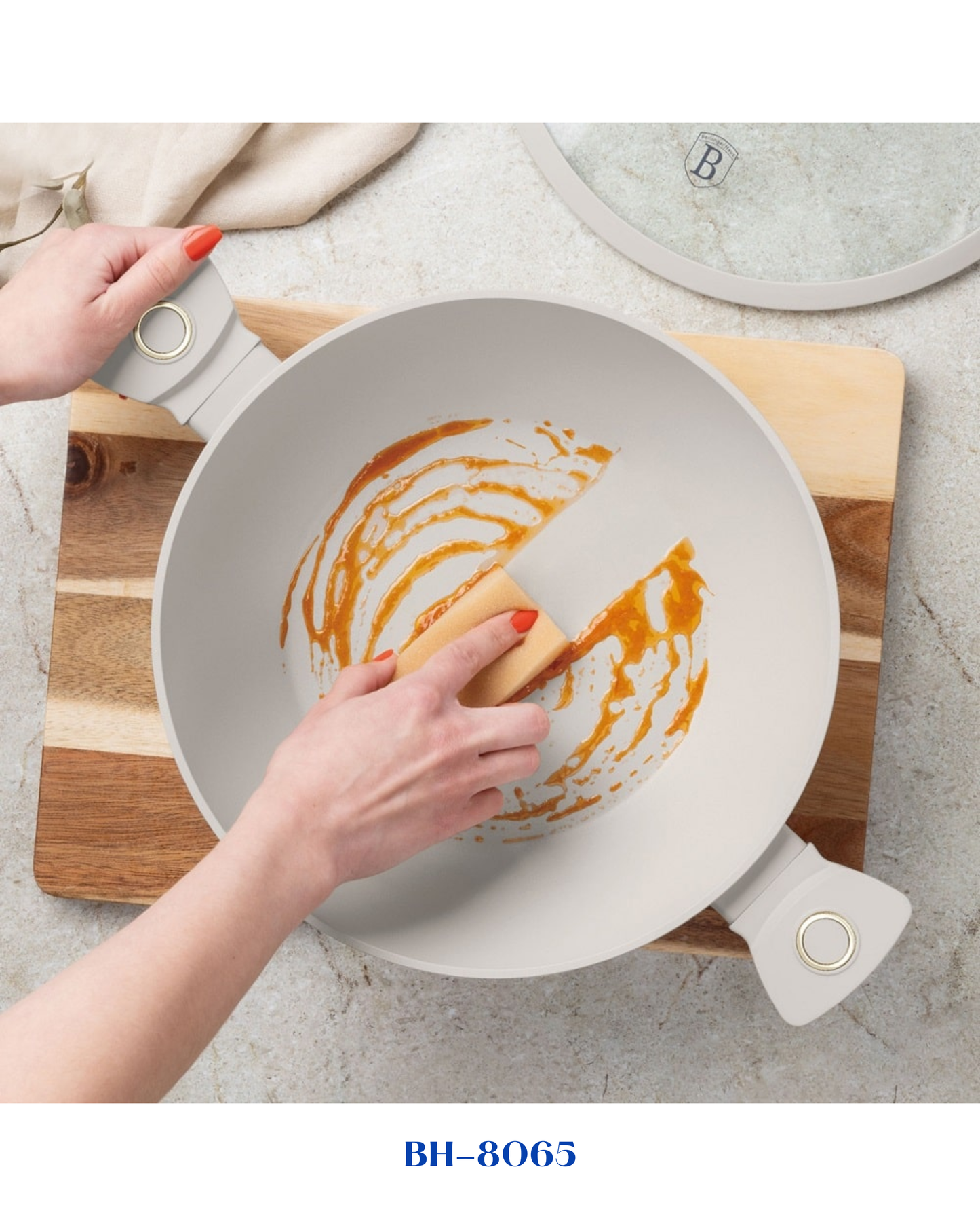 BERLINGER HAUS WOK WITH LID 30 CM