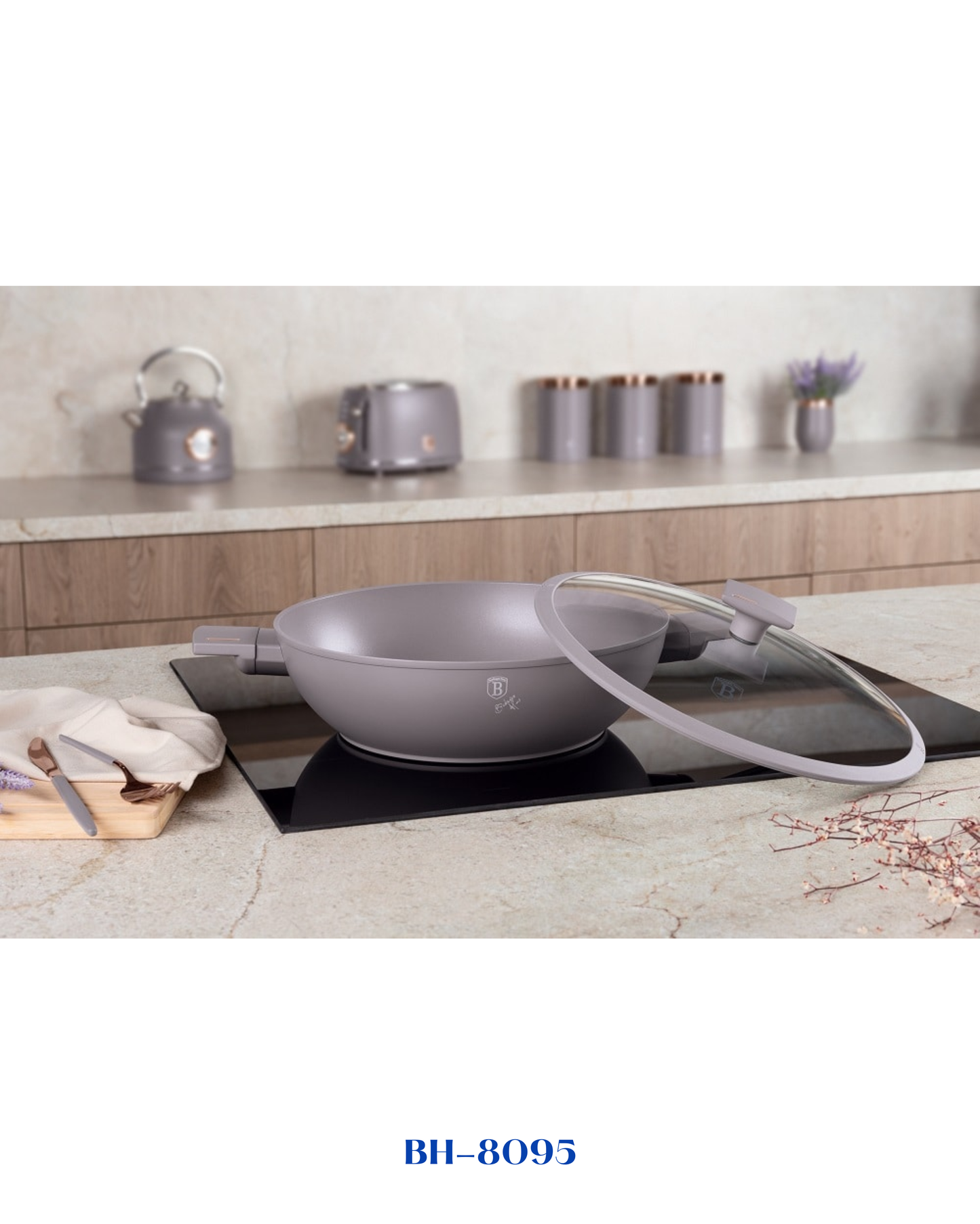 BERLINGER HAUS WOK WITH LID 30 CM