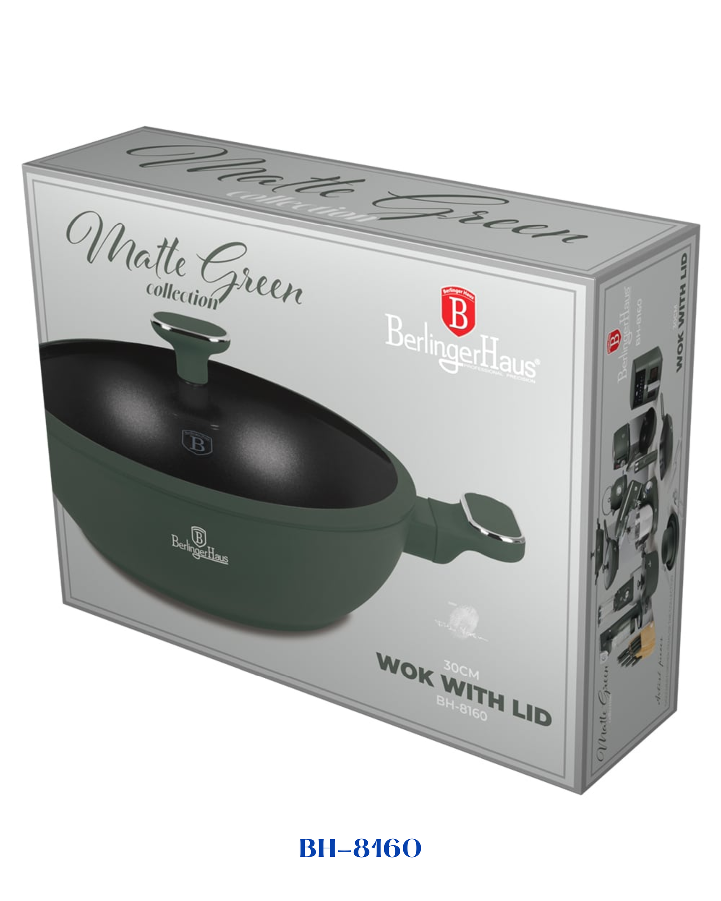 BERLINGER HAUS WOK WITH LID 30 CM