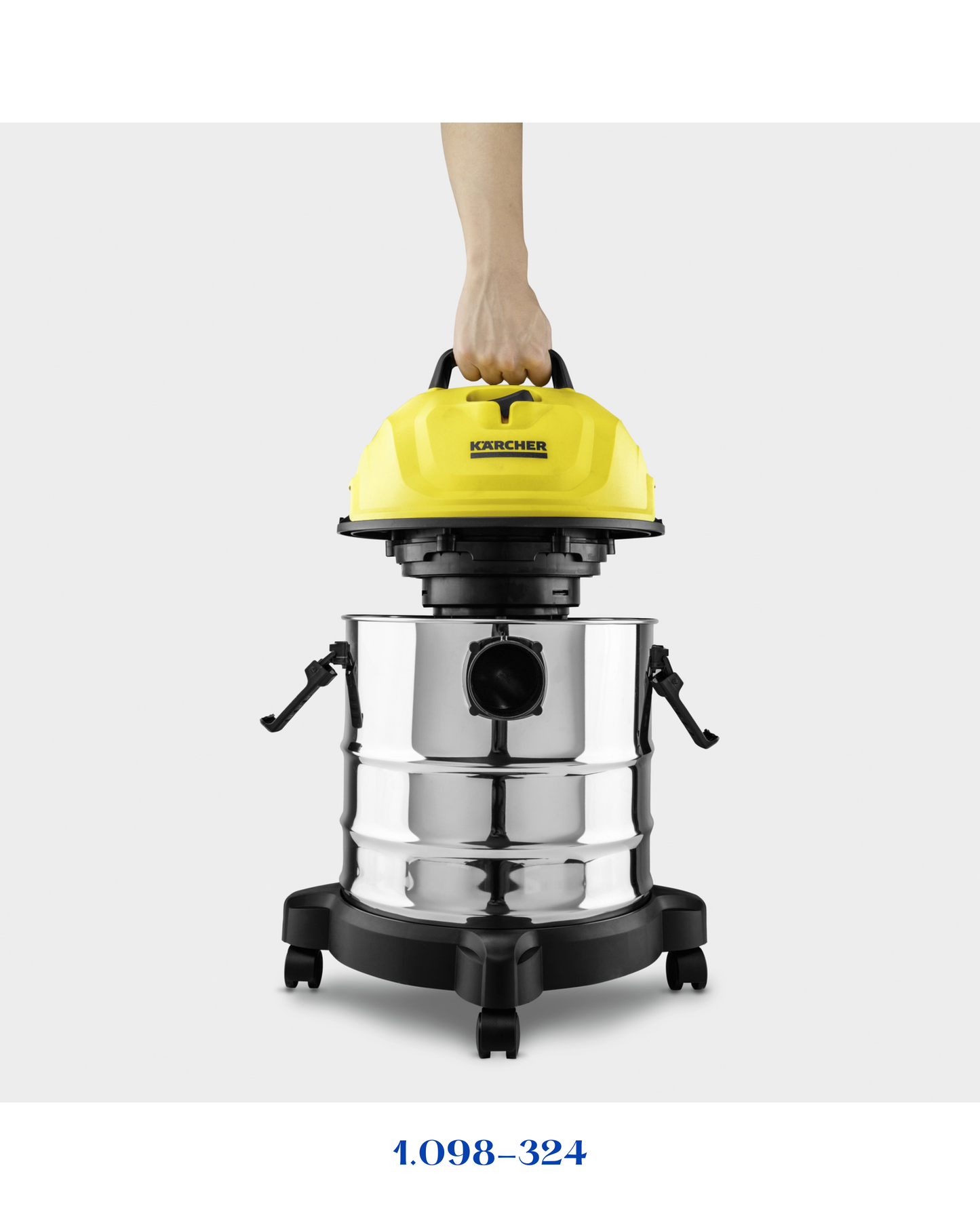 KARCHER WD 1S CLASSIC WET & DRY VACUUM CLEANER 1300W 18L