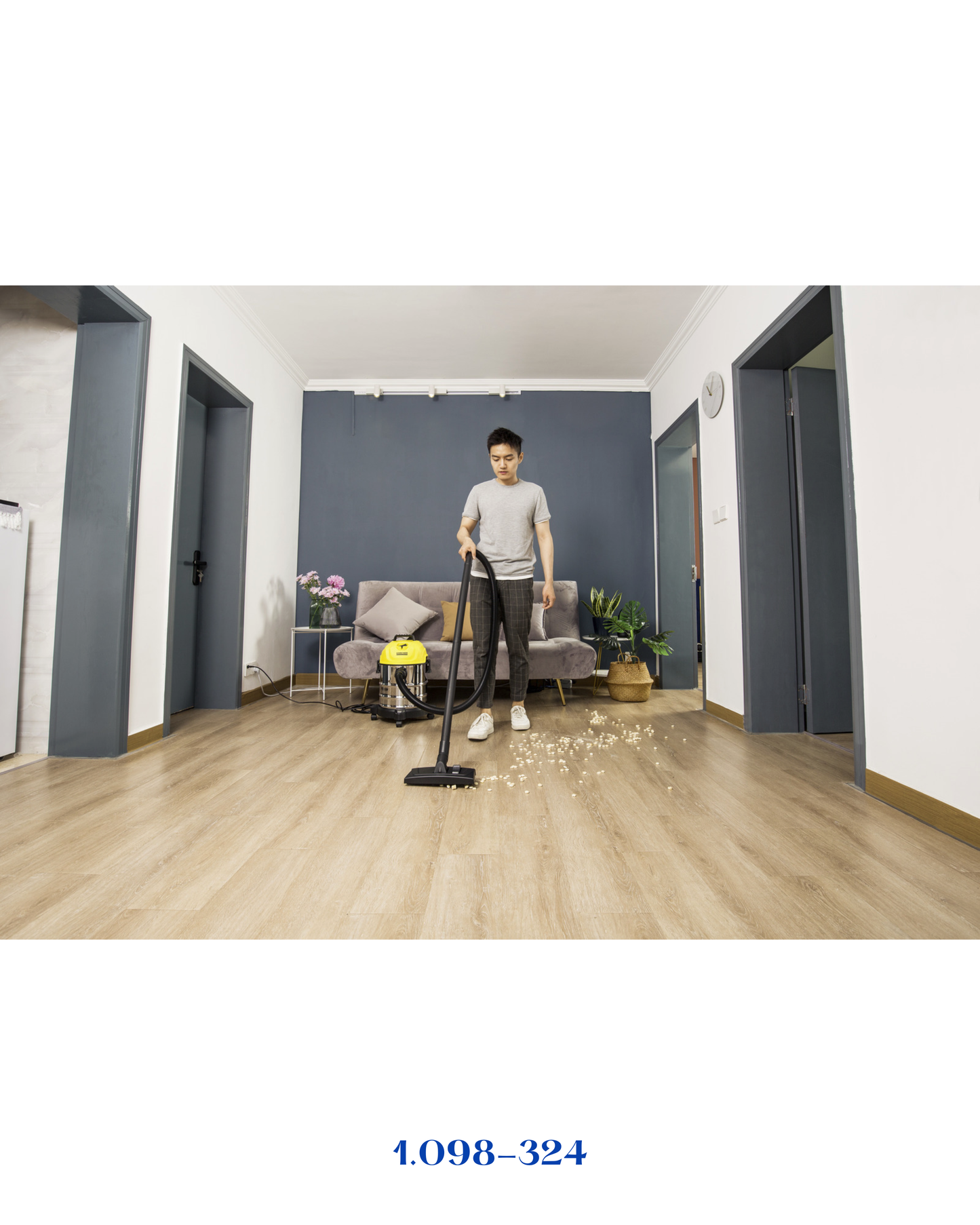 KARCHER WD 1S CLASSIC WET & DRY VACUUM CLEANER 1300W 18L