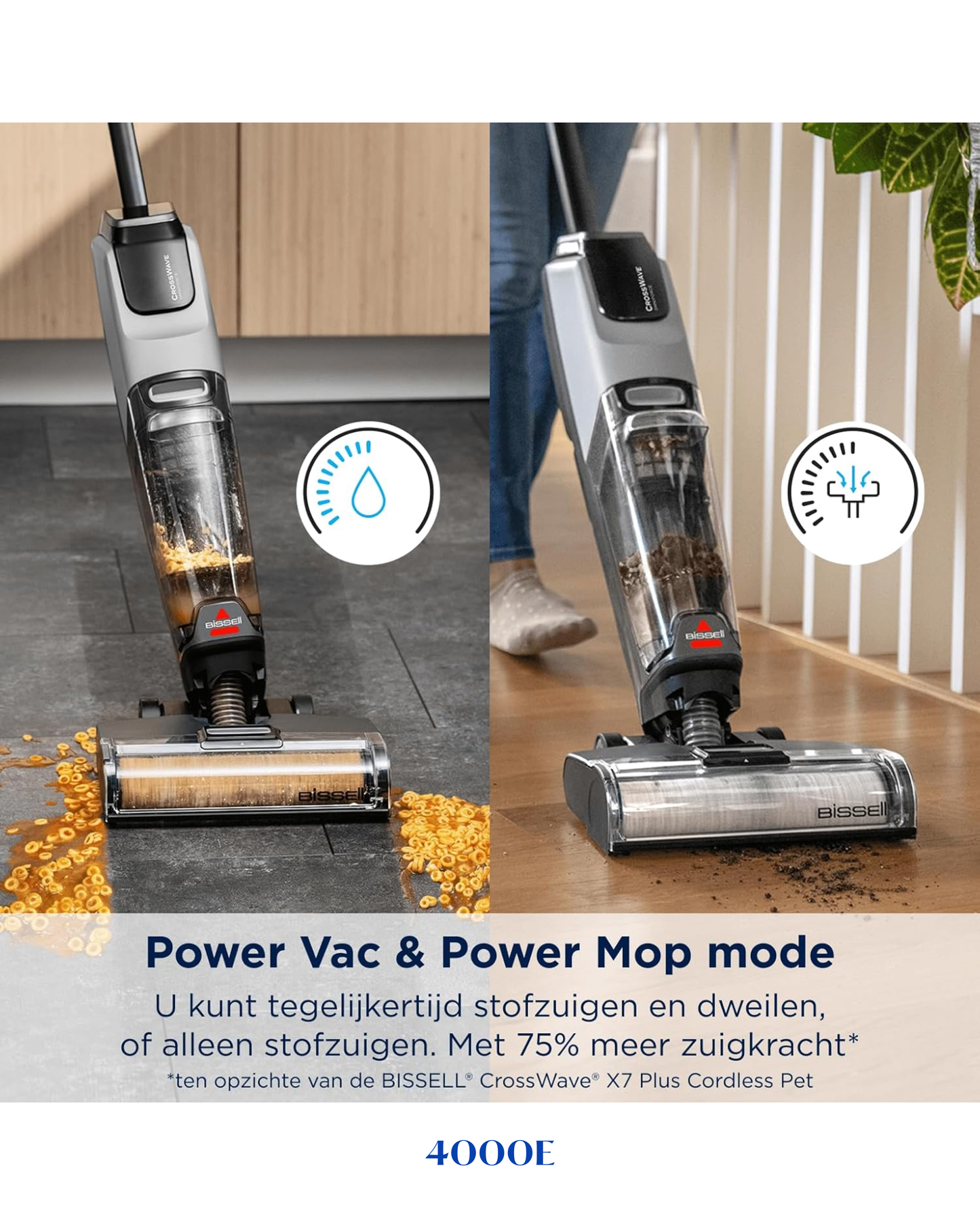 BISSELL OMNIFORCE EDGE CORDLESS WET & DRY VACUUM CLEANER 64.75W