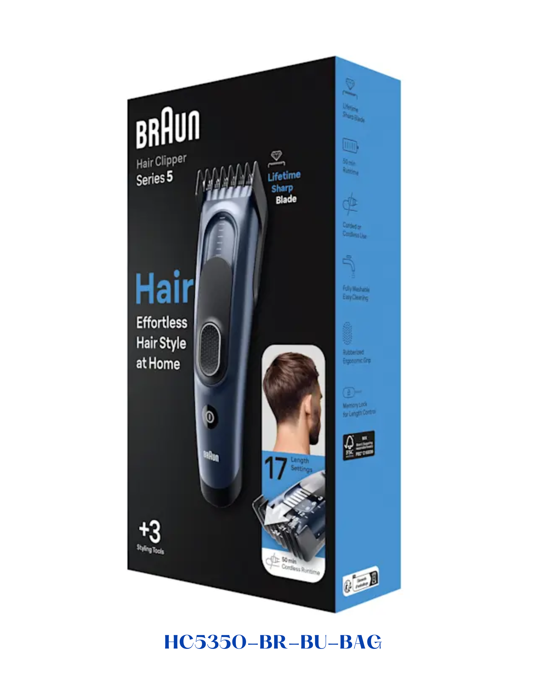 BRAUN HAIR CLIPPER SERIES 5 6w