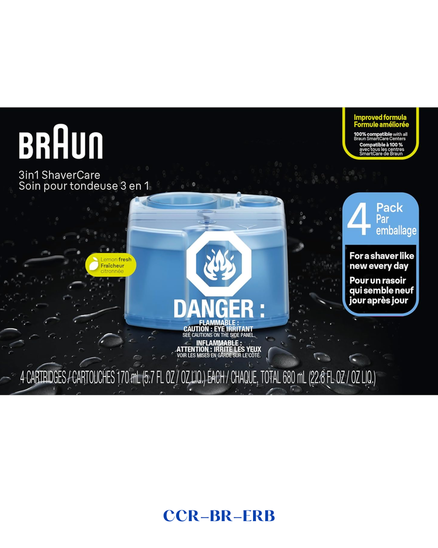 BRAUN CLEAN & RENEW REFILL CARTRIDGES