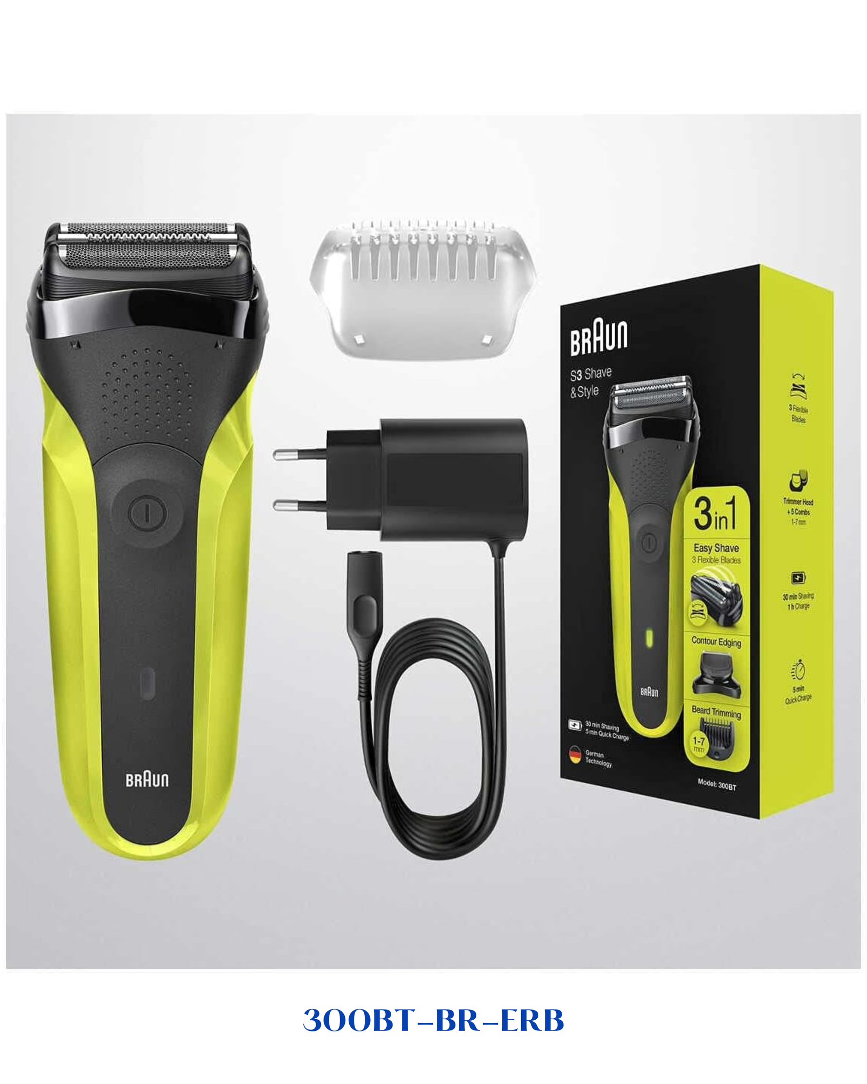 BRAUN SERIES 3 SHAVE&STYLE