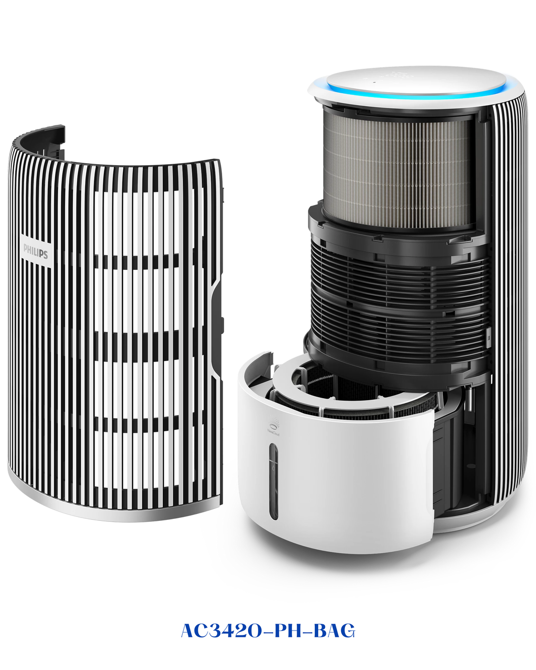 PHILIPS PUREPROTECT SMART 2IN1 AIR PURIFIER & HUMIDI. 43W