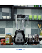 GEEPAS 3-IN-1 BLENDER & GRINDER SET 550W
