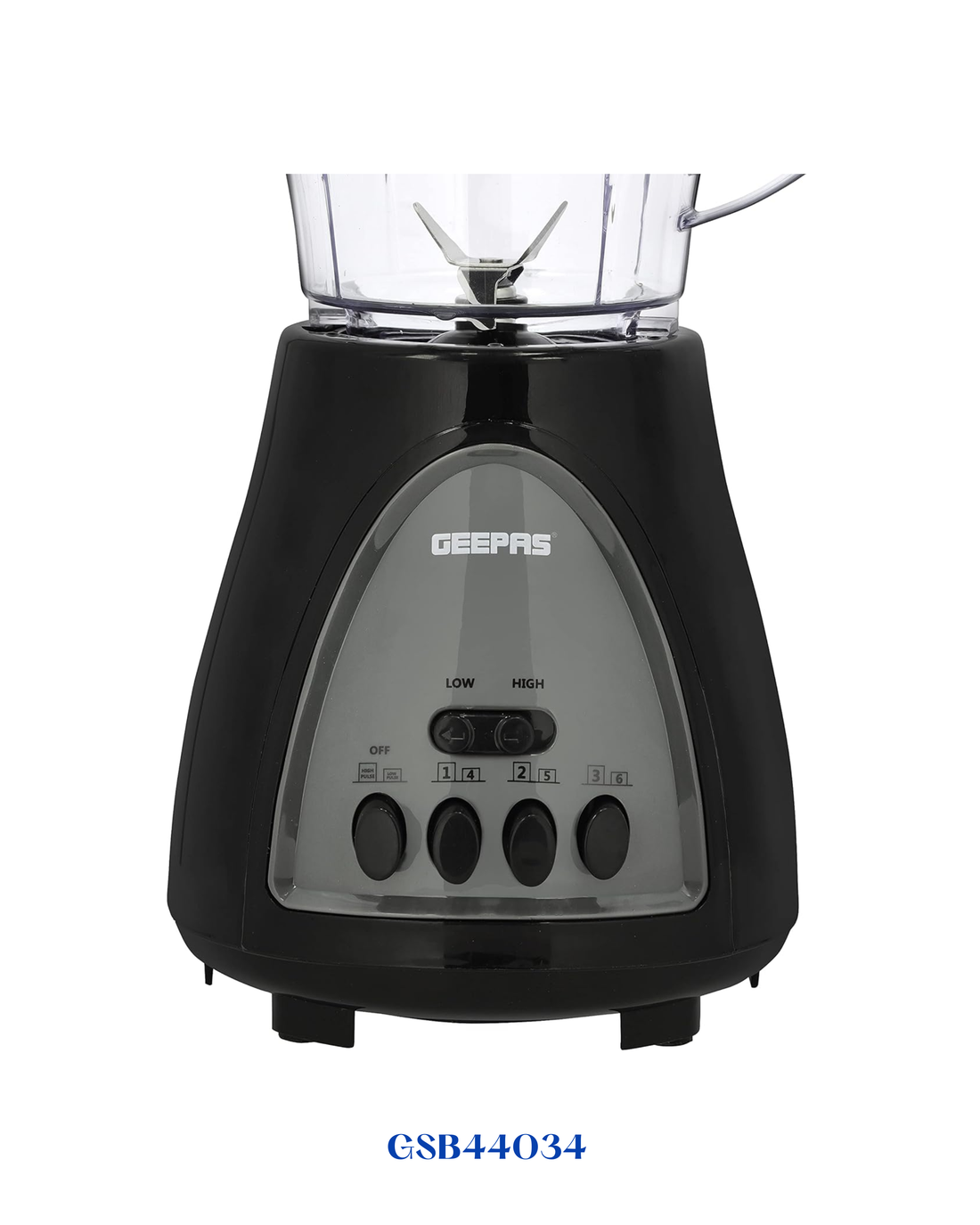 GEEPAS 3-IN-1 BLENDER & GRINDER SET 550W