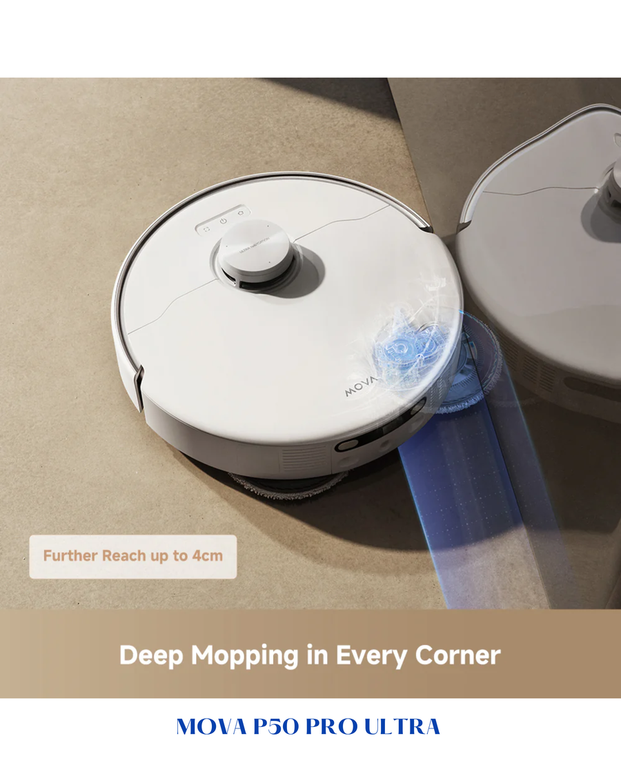 MOVA P50 PRO ULTRA ROBOT VACUUM-19000PA-BLACK