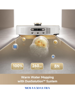 MOVA V50 ULTRA COMPLETE ROBOT VACUUM-24000-WHITE