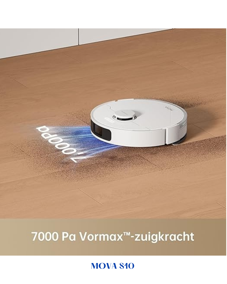 MOVA S10 PLUS ROBOT VACUUM-7000PA-WHITE