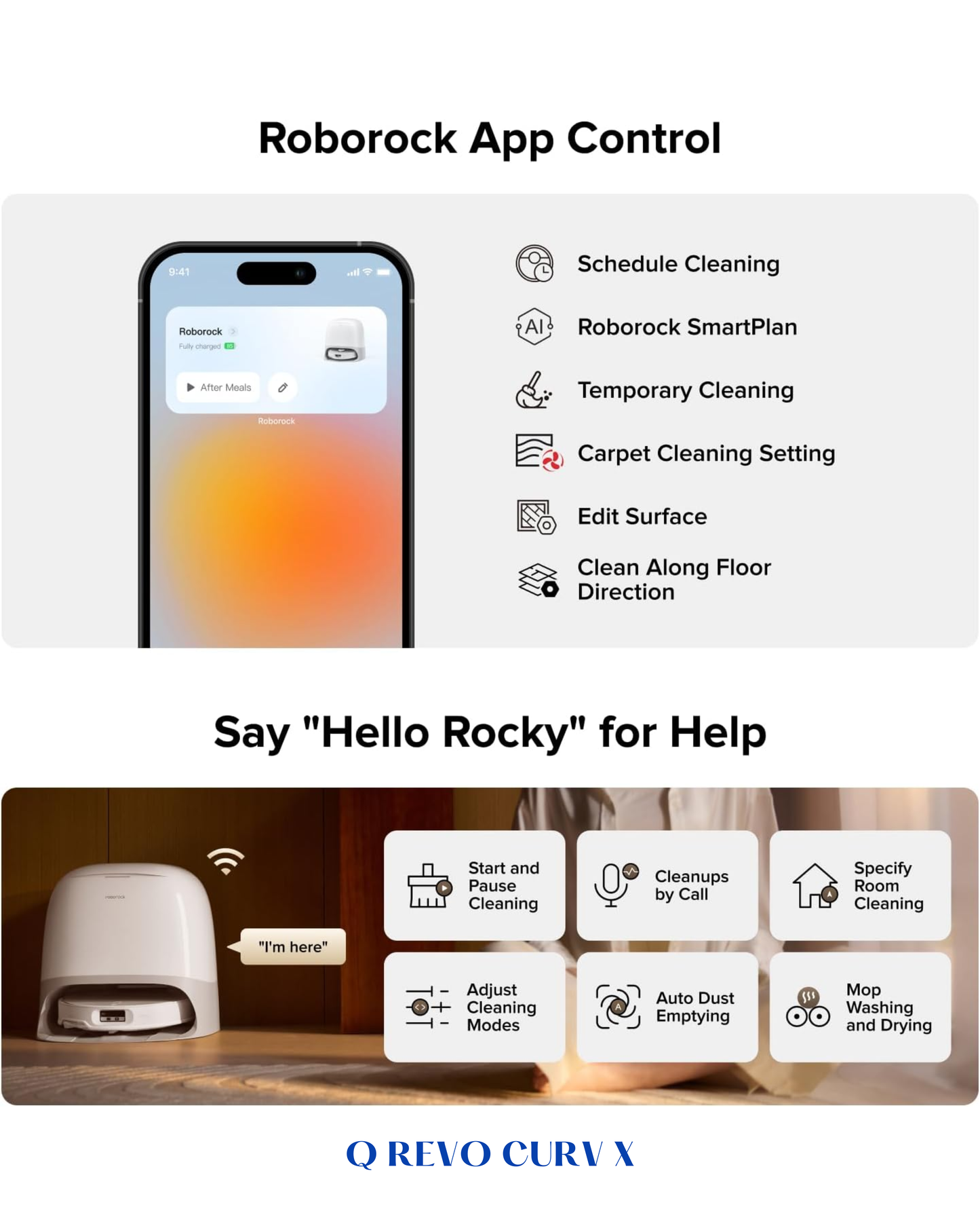 ROBOROCK QREVO CURVX VACUUM AND MOP 22000PA-WHITE