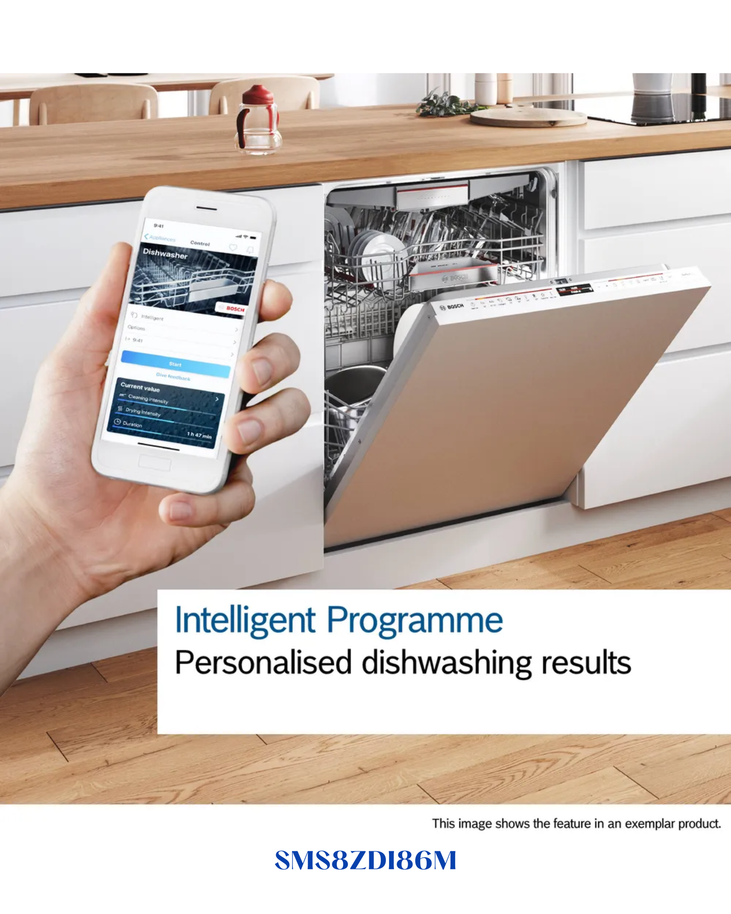 BOSCH DISHWASHER SILVER SERIES 8 FREE-STANDING