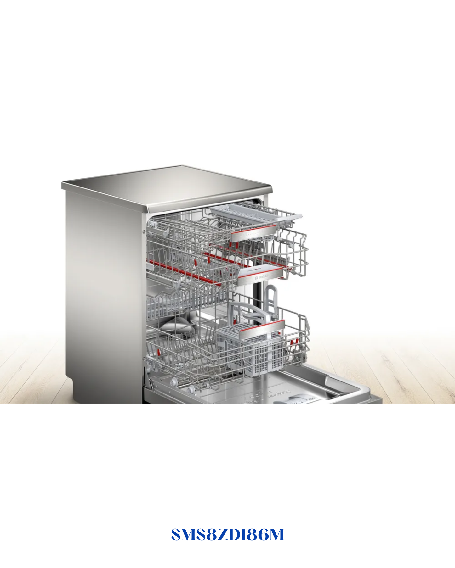 BOSCH DISHWASHER SILVER SERIES 8 FREE-STANDING